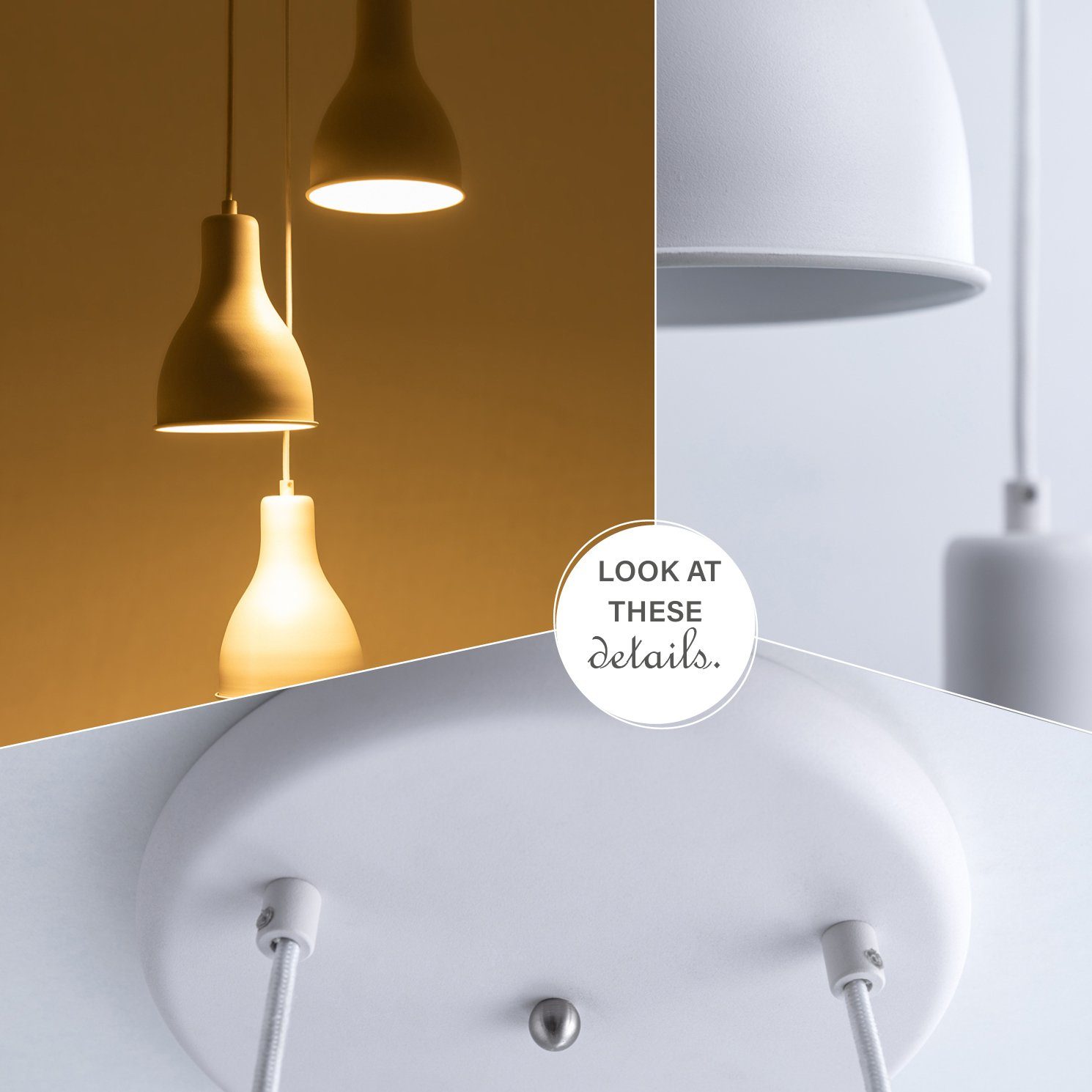 Paco Home Hanglamp Charlie Hanglamp eetkamer keukenlamp hangend Eettafellamp E27