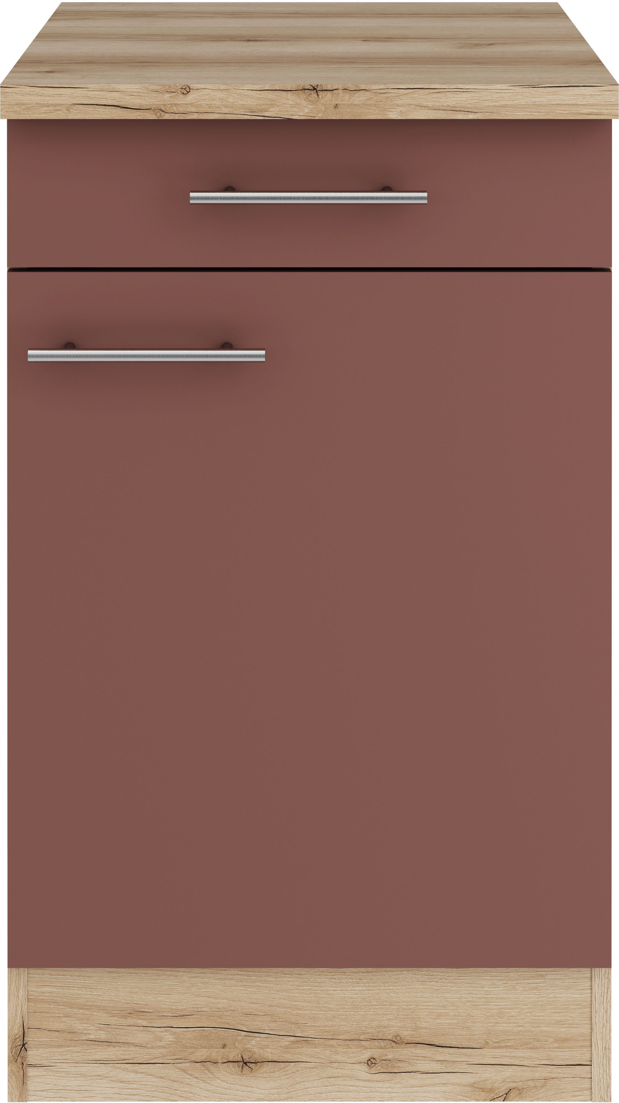 OPTIFIT Onderkast Bella Breedte 50 cm, 1 deur, 1 legplank, 1 lade