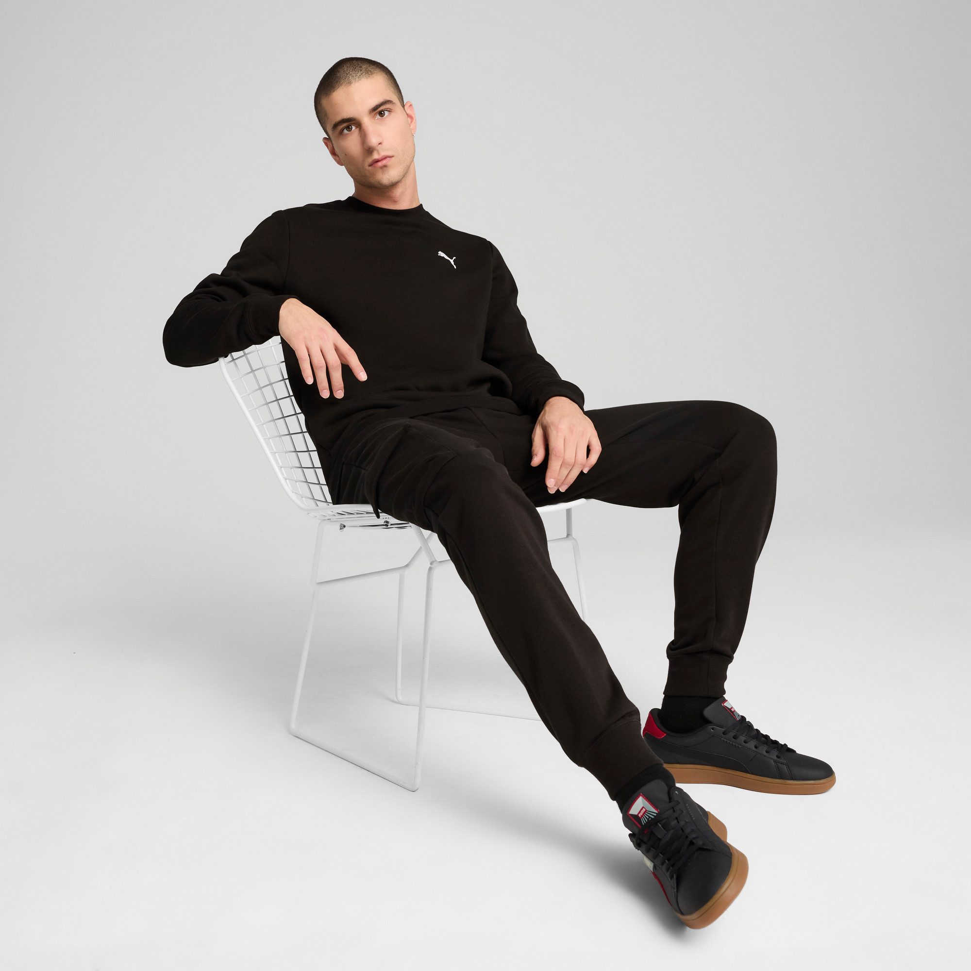 PUMA Shirt met lange mouwen ESS CREW FL