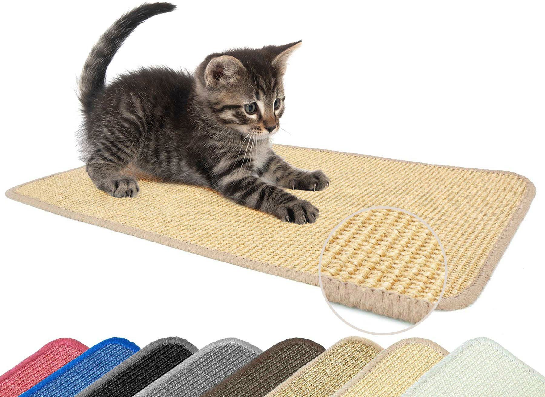 Primaflor-Ideen in Textil Krabplank Kattenkrabmat SISALLUX, gemaakt in Nederland Krabtapijt, sisal, in verschillende afmetingen, veelzijdig te gebruiken