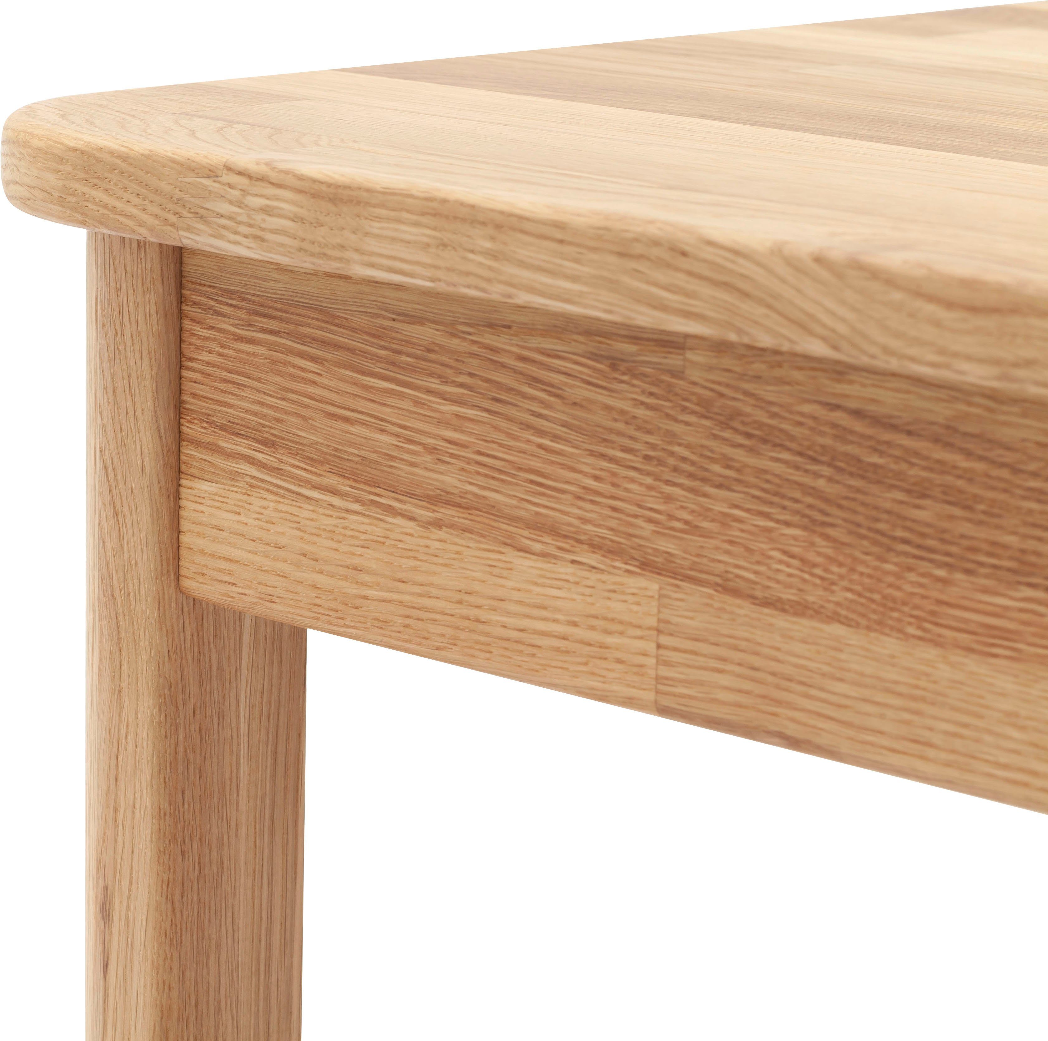 MCA living Eettafel Oskar, TOPSELLER! Massief houten tafel, naar keuze van beukenkernhout of wildeiken