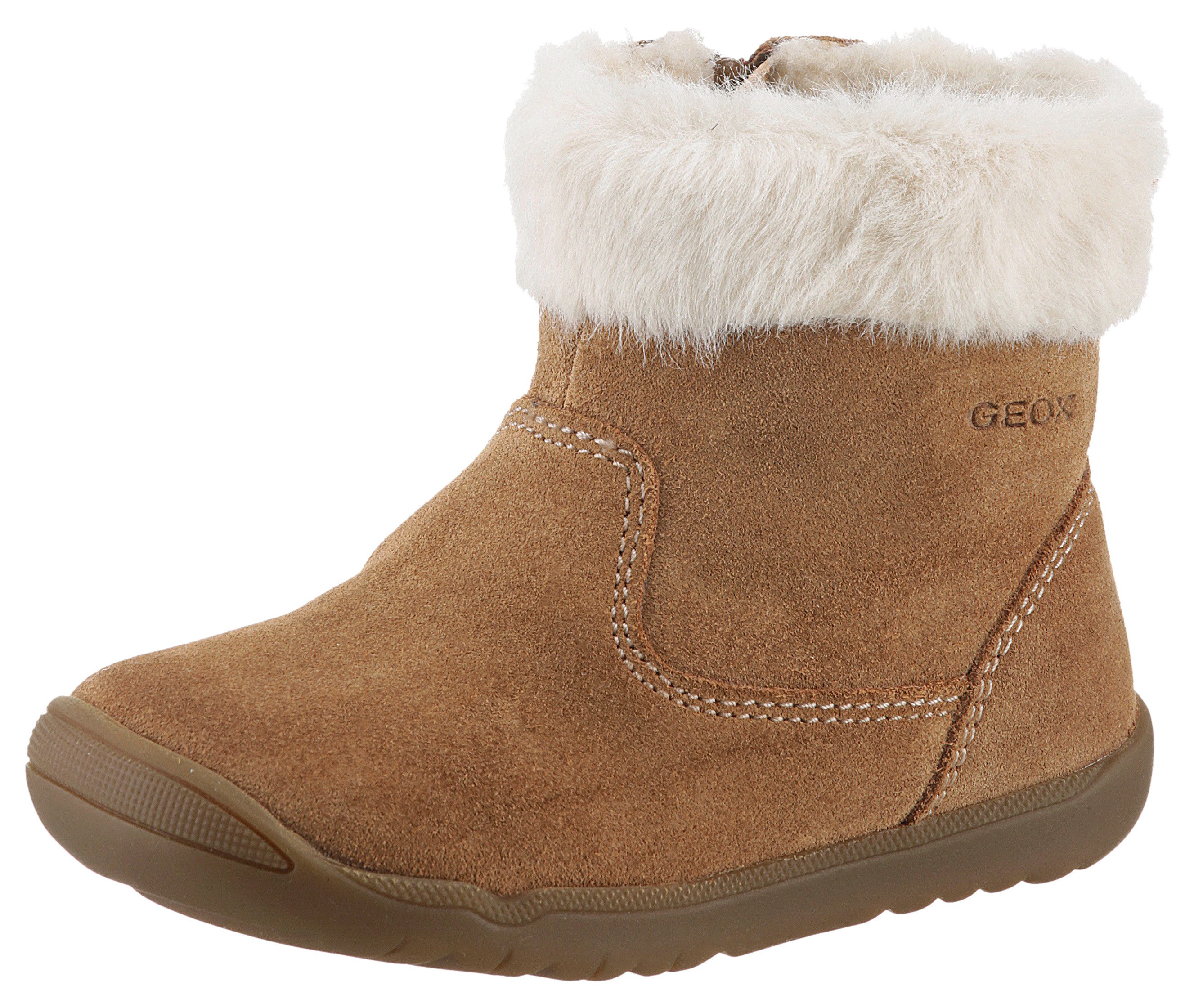 Geox Babyschoentjes B MACCHIA GIRL C Winterlaarzen, kinderlaarzen, babyschoen met warme...