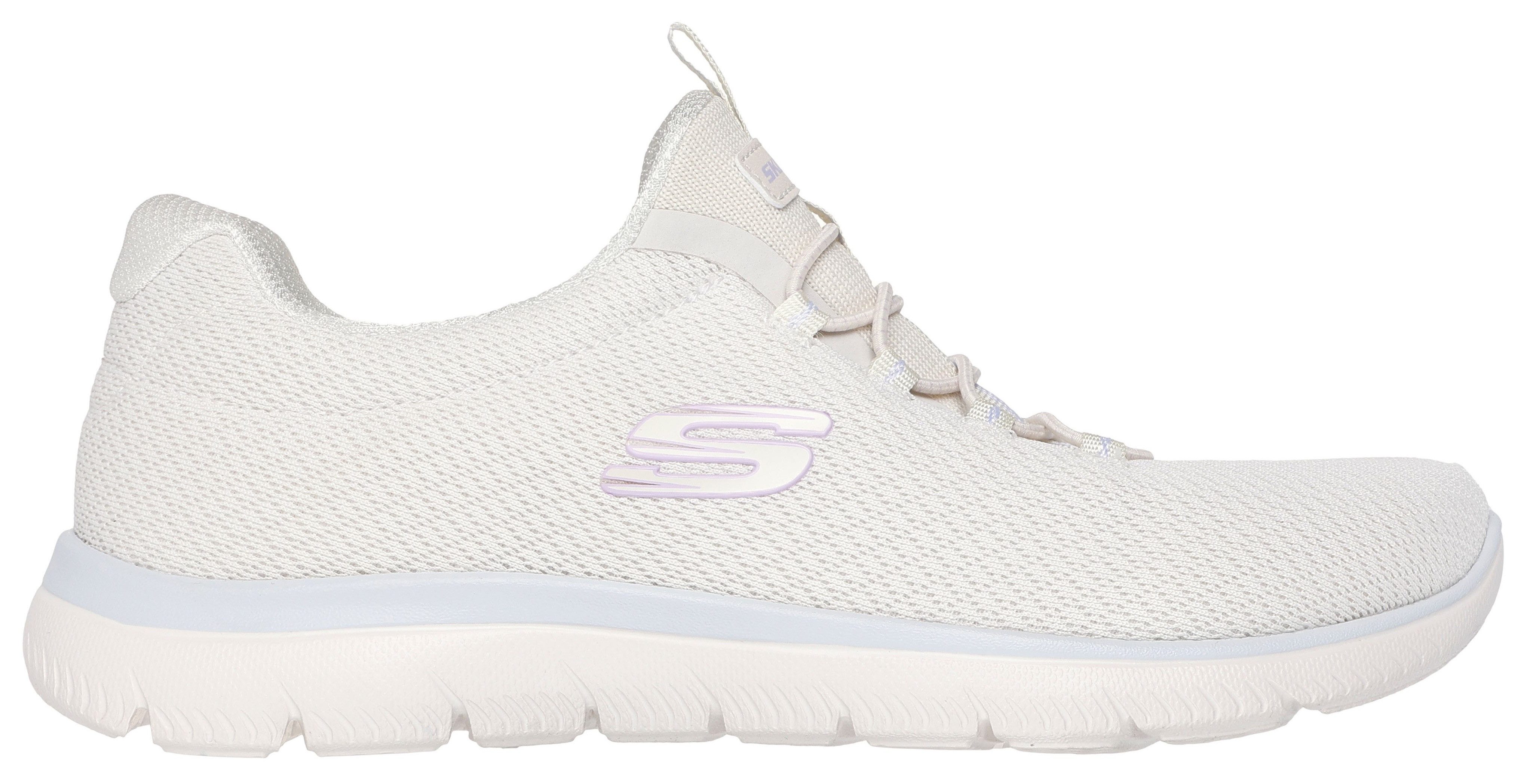 Skechers Slip-on sneakers SUMMITS-SUMMER BLUSH , veterschoen, slipper, sneaker met memory foam