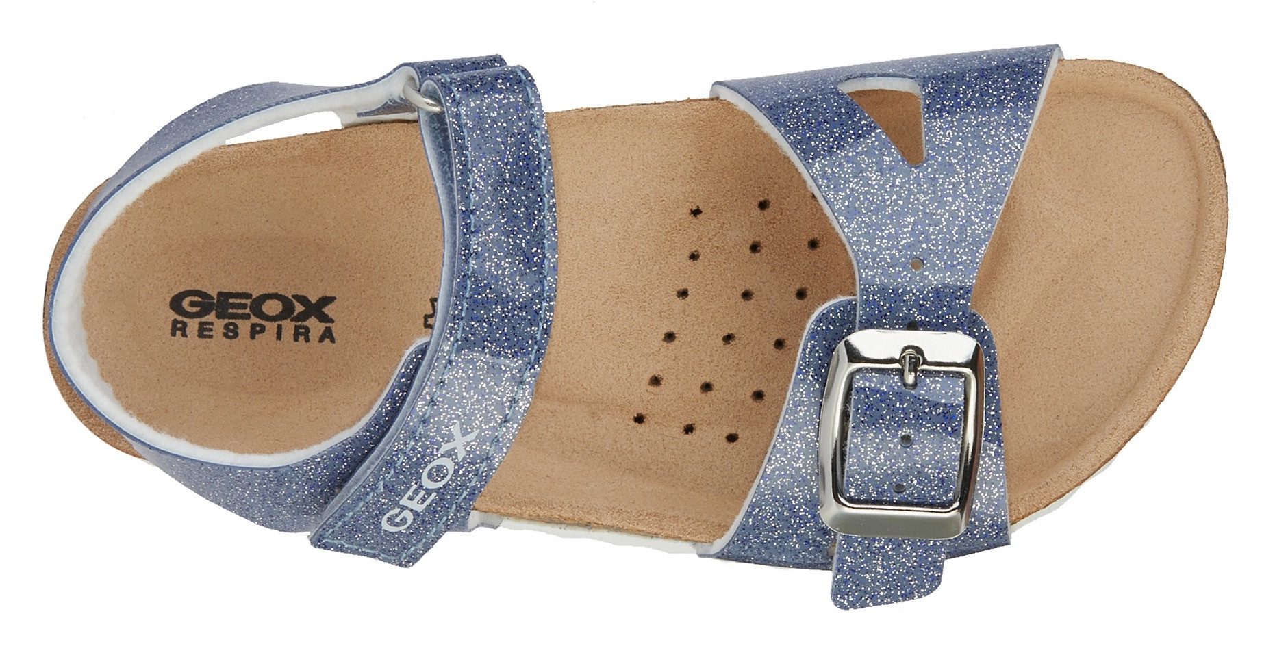 Geox Sandalen J ADRIEL GIRL , meisjes sandaal, zomerschoen met voetbed