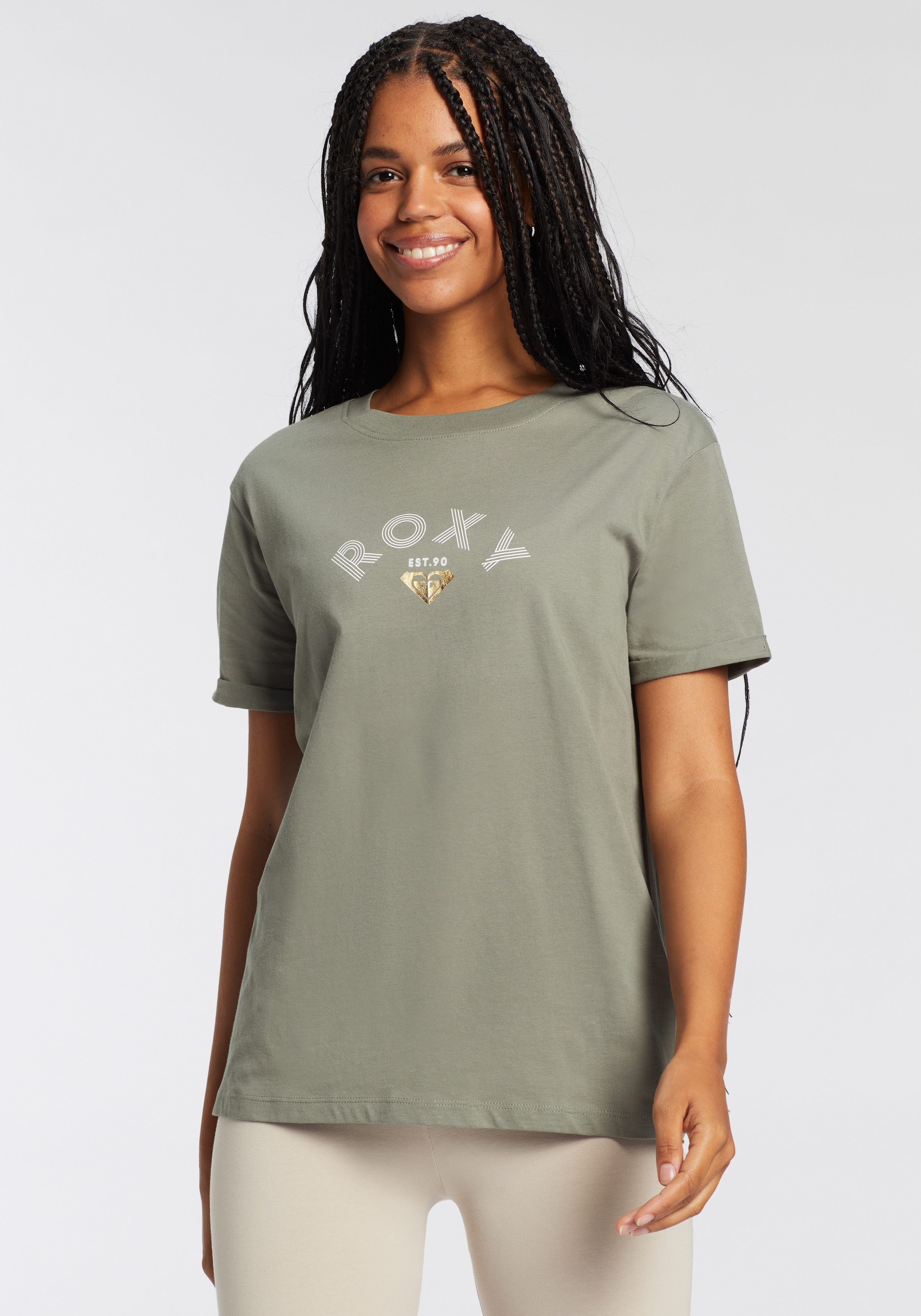 Roxy T-shirt PACK SPARKLE EVENING BG (2-delig, Set van 2)