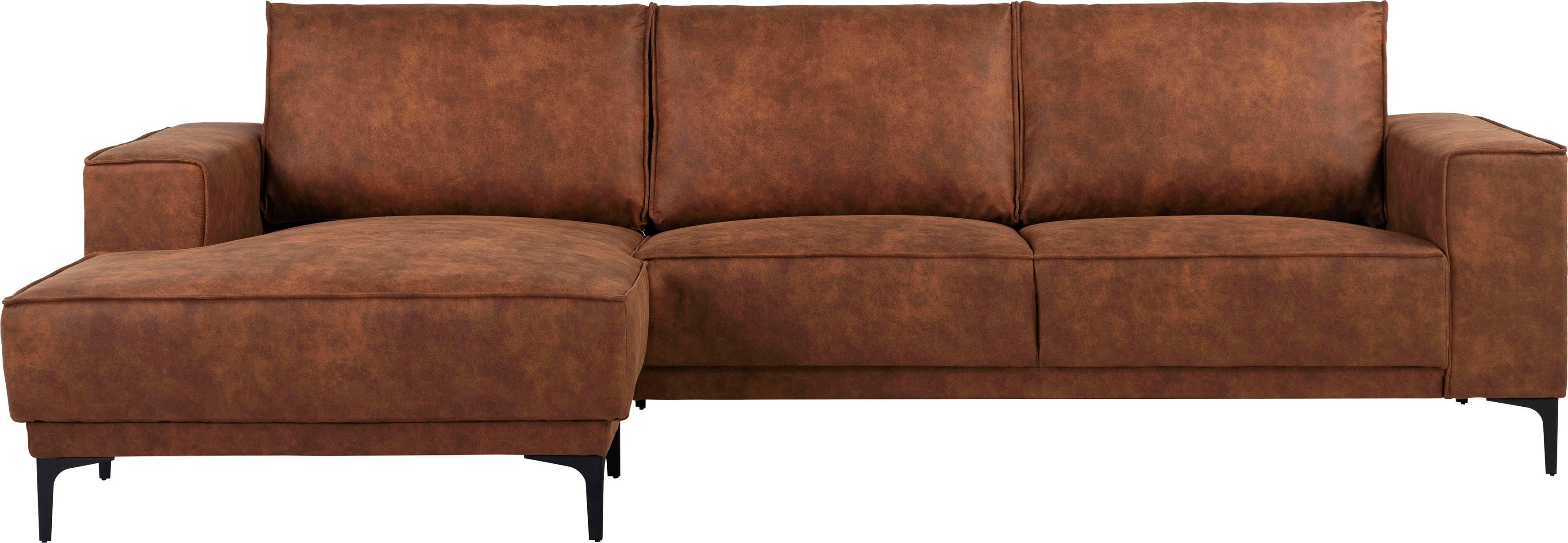 Places of Style Hoekbank Oland 280 cm, in tijdloos design en hoogwaardige afwerking