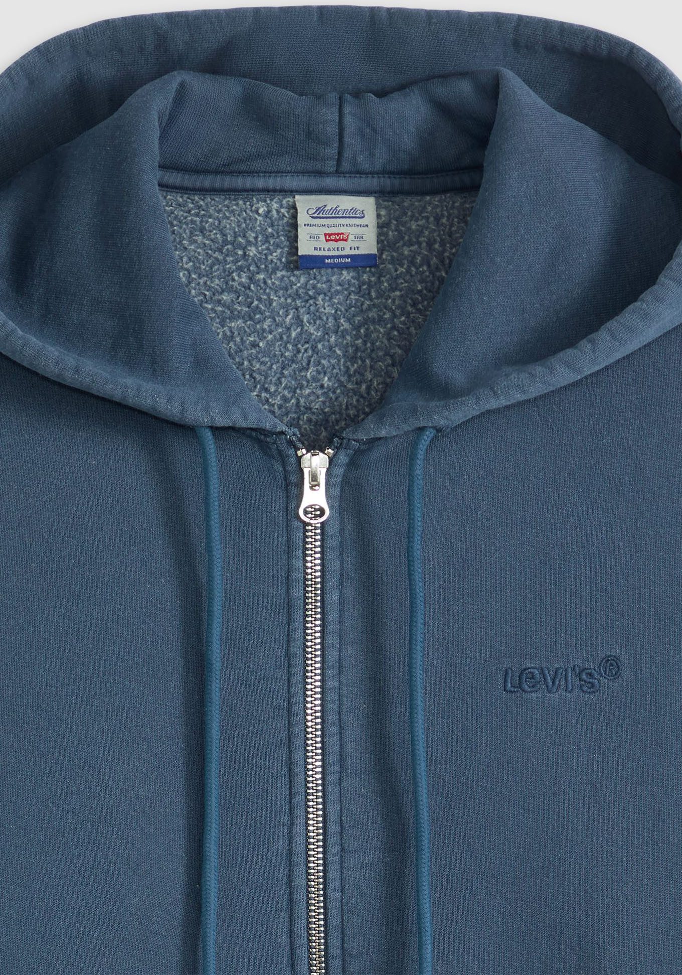 Levi's® Capuchonsweatvest met logoborduursel