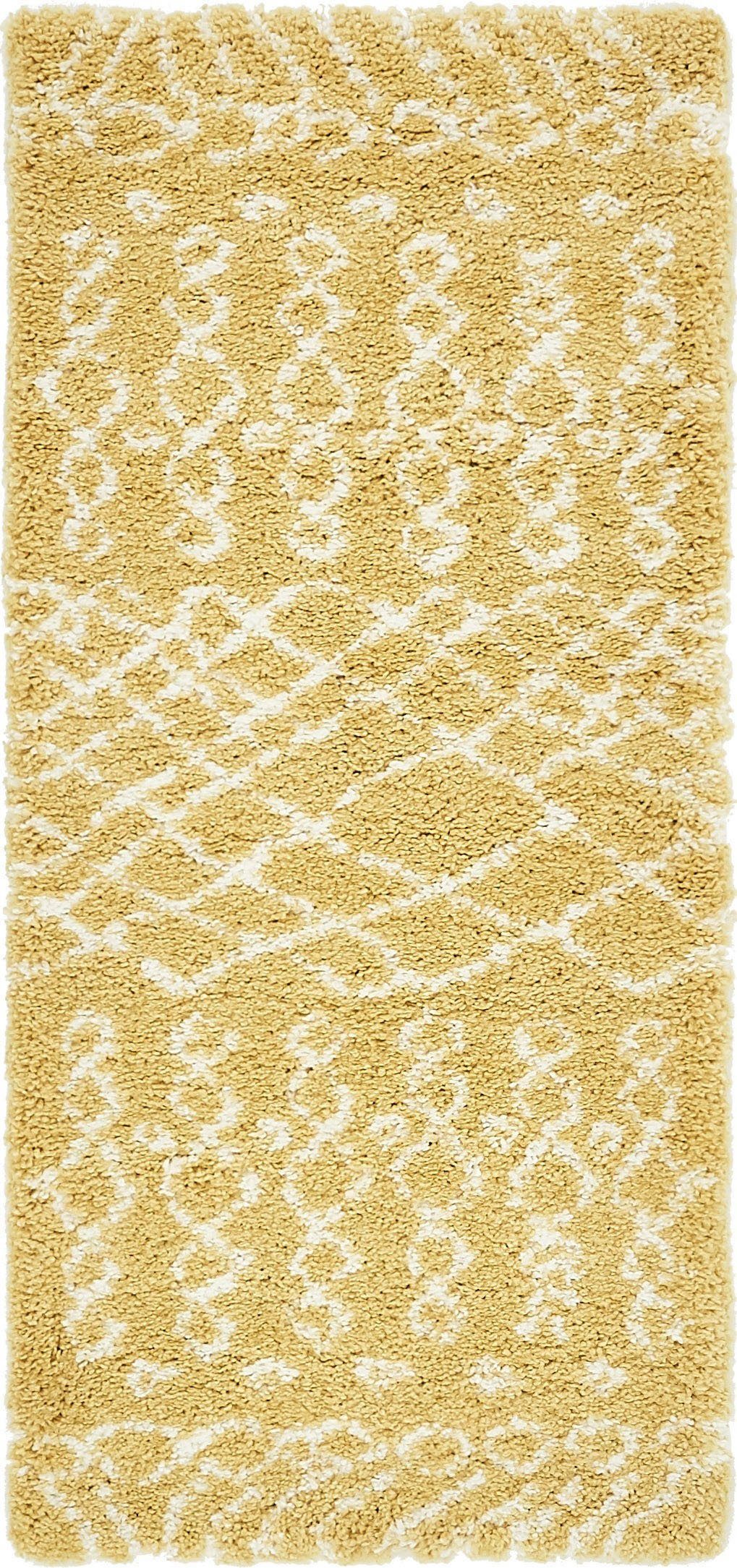 Myflair Möbel & Accessoires Hoogpolige loper Temara shag voorraadopruiming Tapijtloper, geweven, Scandi design, ideaal in de hal & slaapkamer