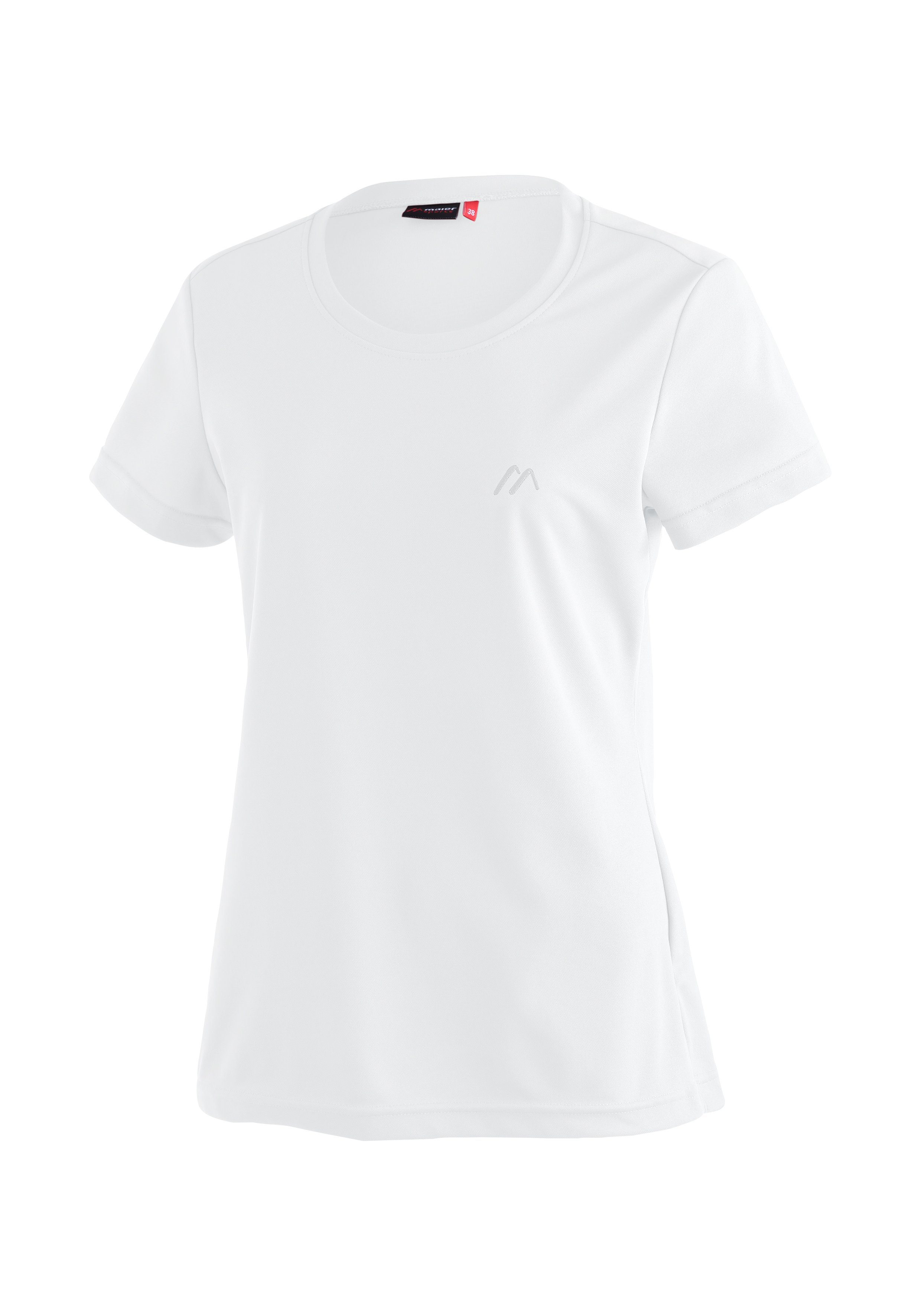 Maier Sports Functioneel shirt Waltraud Dames T-shirt, sneldrogend vrijetijdsshirt, regular fit