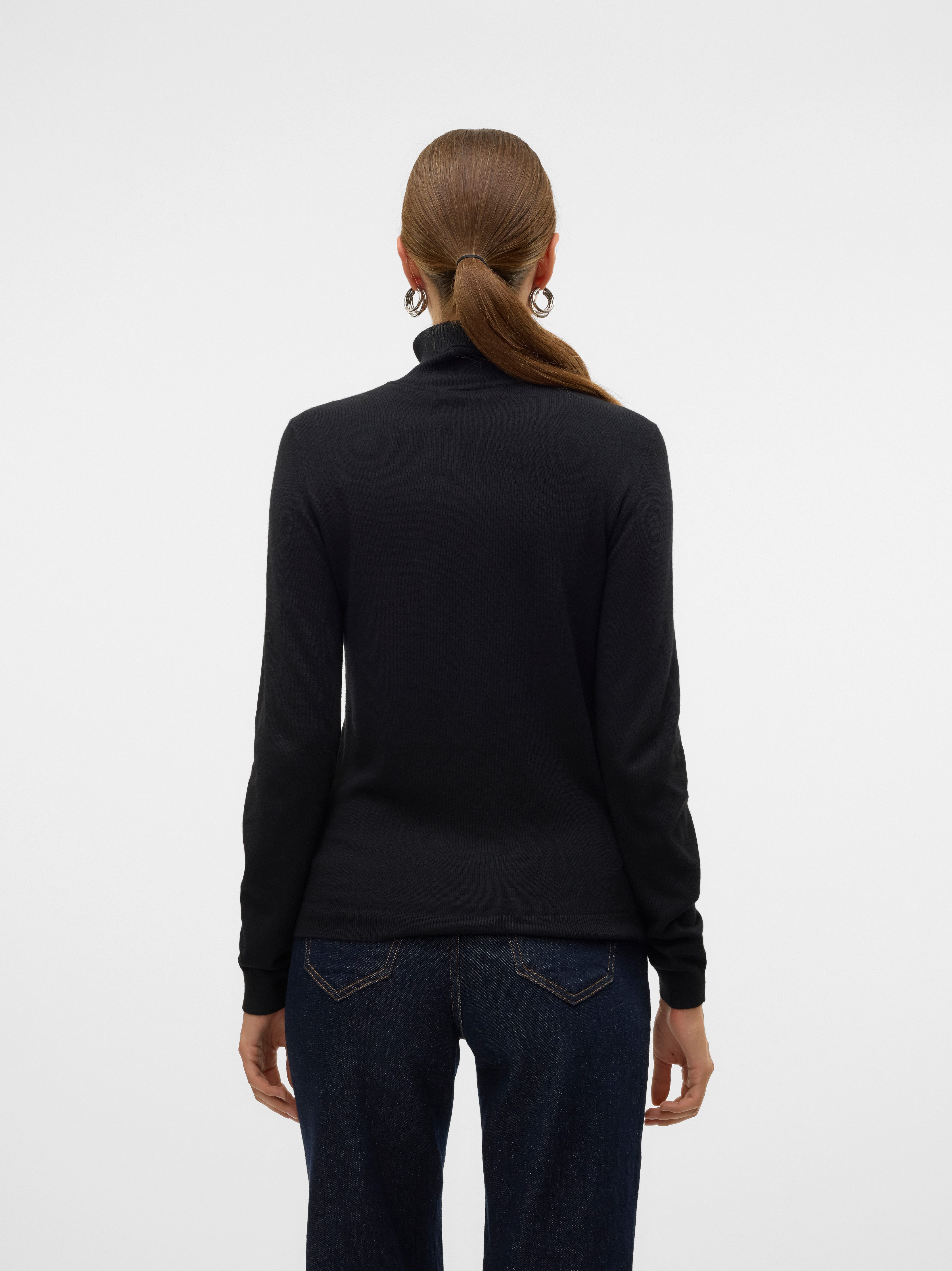 Vero Moda Gebreide trui VMIRIS LS ROLLNECK PULLOVER GA NOOS
