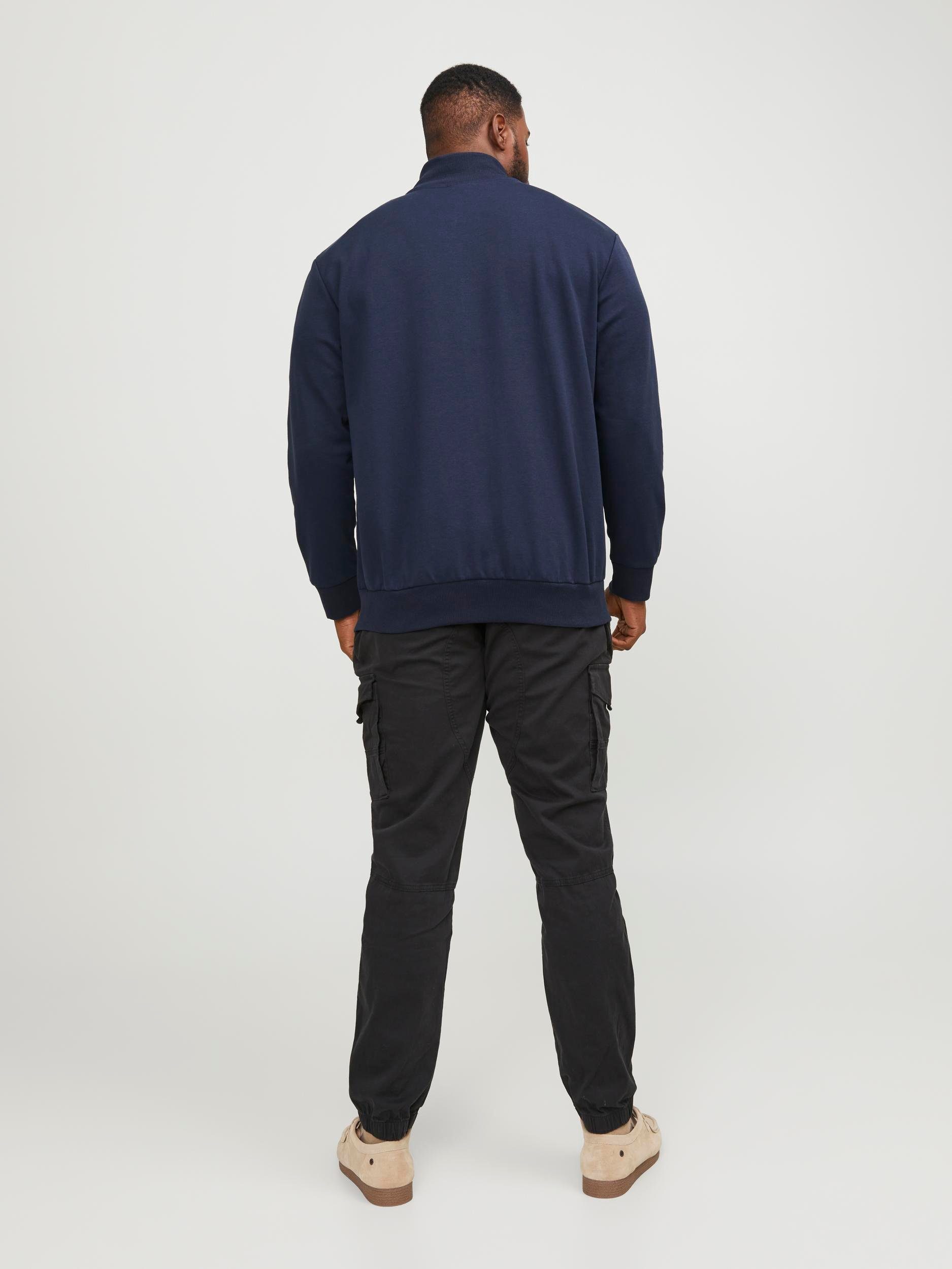 Jack & Jones PlusSize Sweatshirt JJEPAULOS SWEAT ZIP NOOS PLS