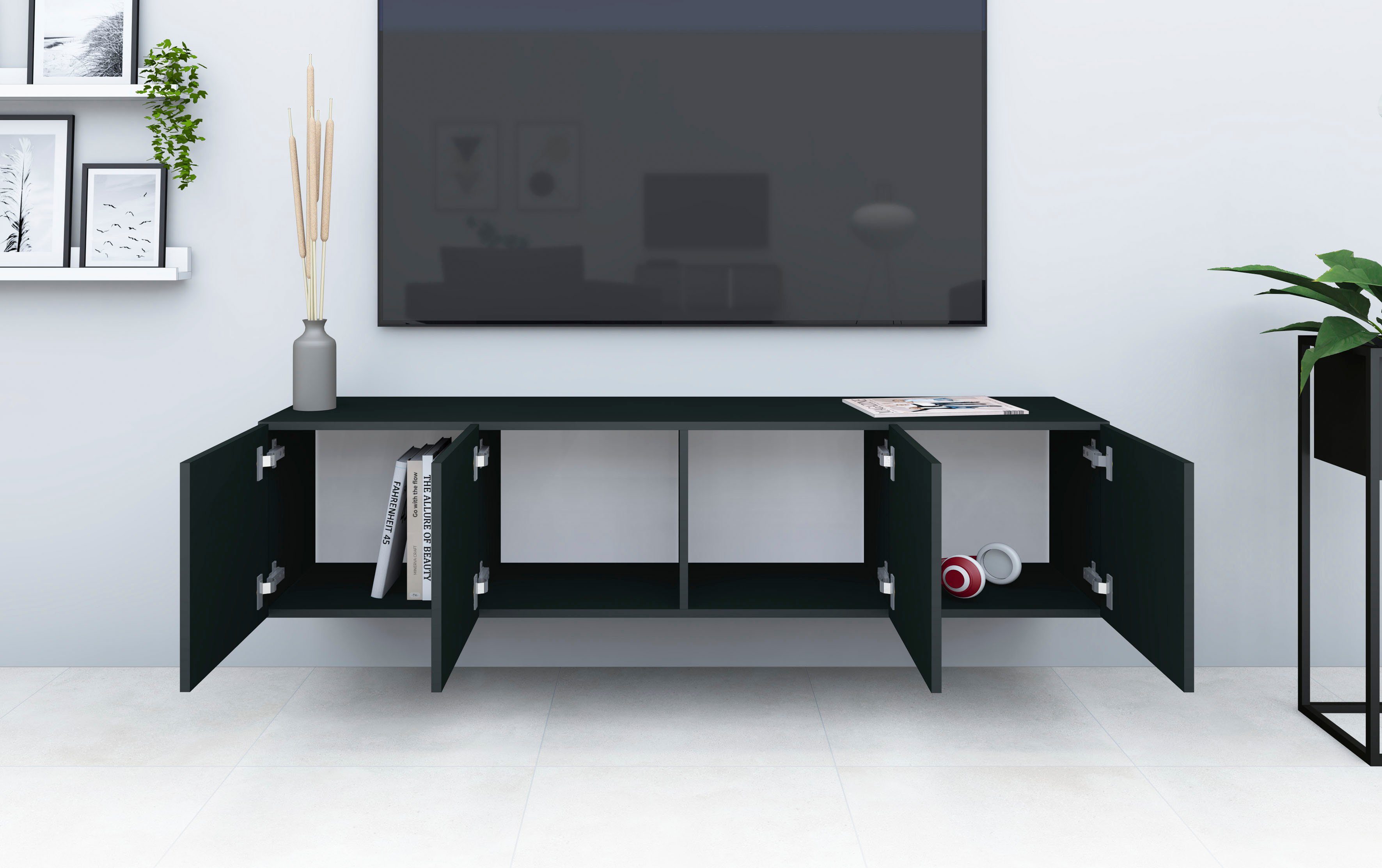 borchardt Möbel Tv-meubel Vaasa Breedte 152 cm, alleen hangend