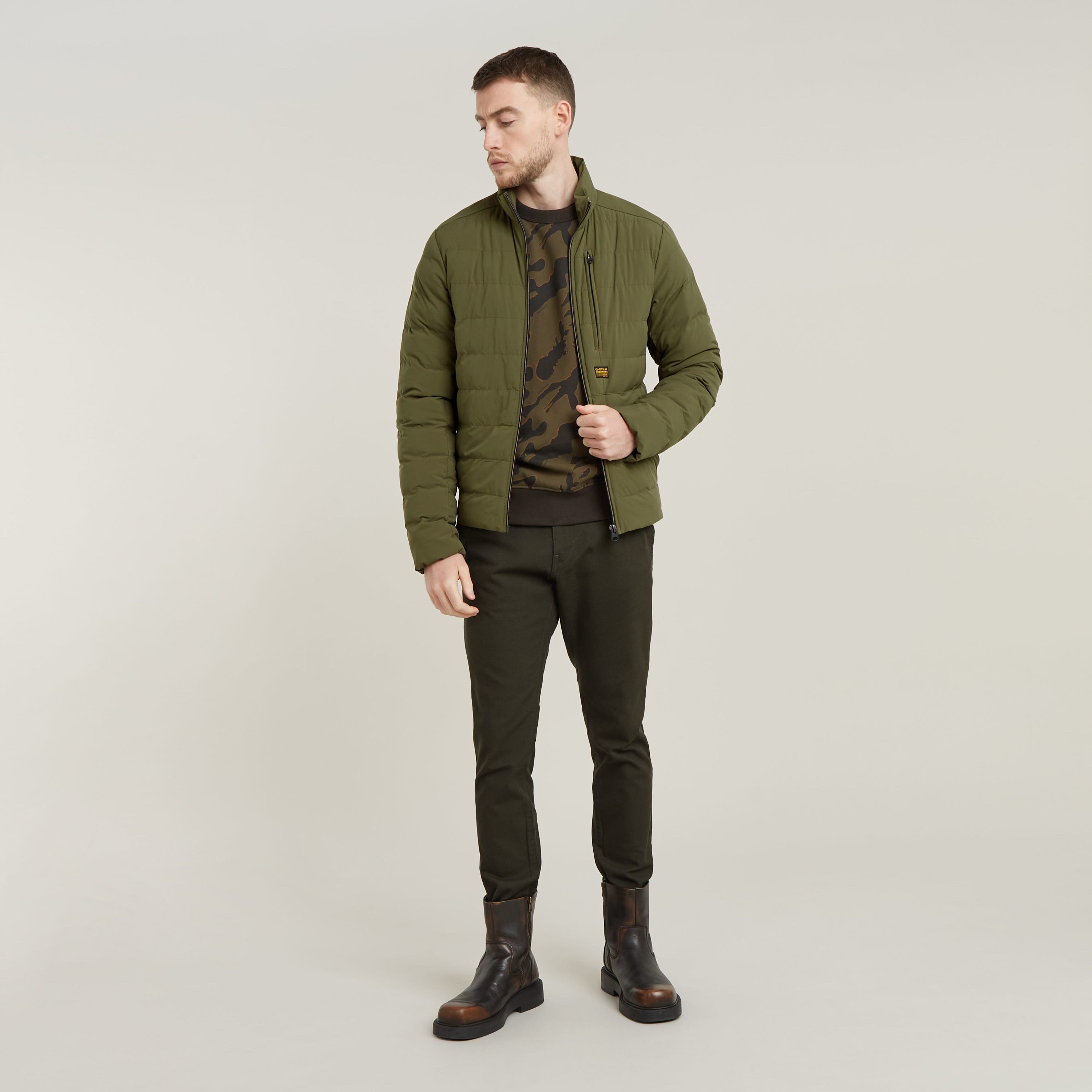 G-Star RAW Gewatteerde jas Foundation liner