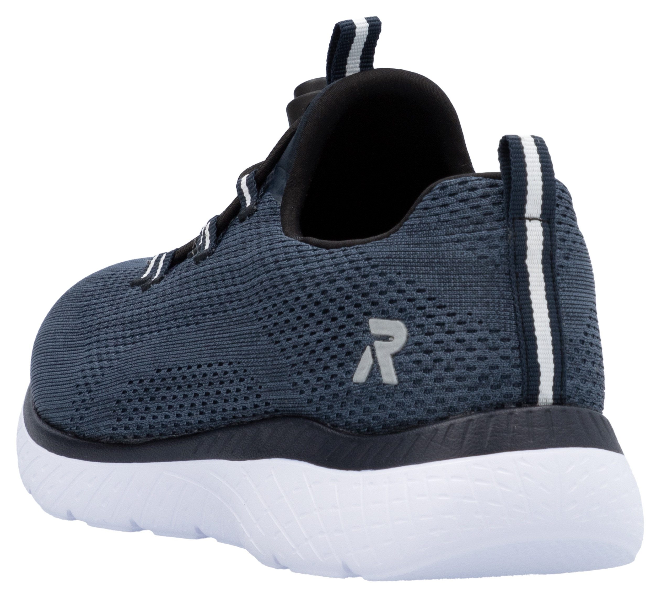 RIEKER Sport Slip-on sneakers , instapschoen, lage schoen, vrijetijdssneaker met memosoft-uitrusting
