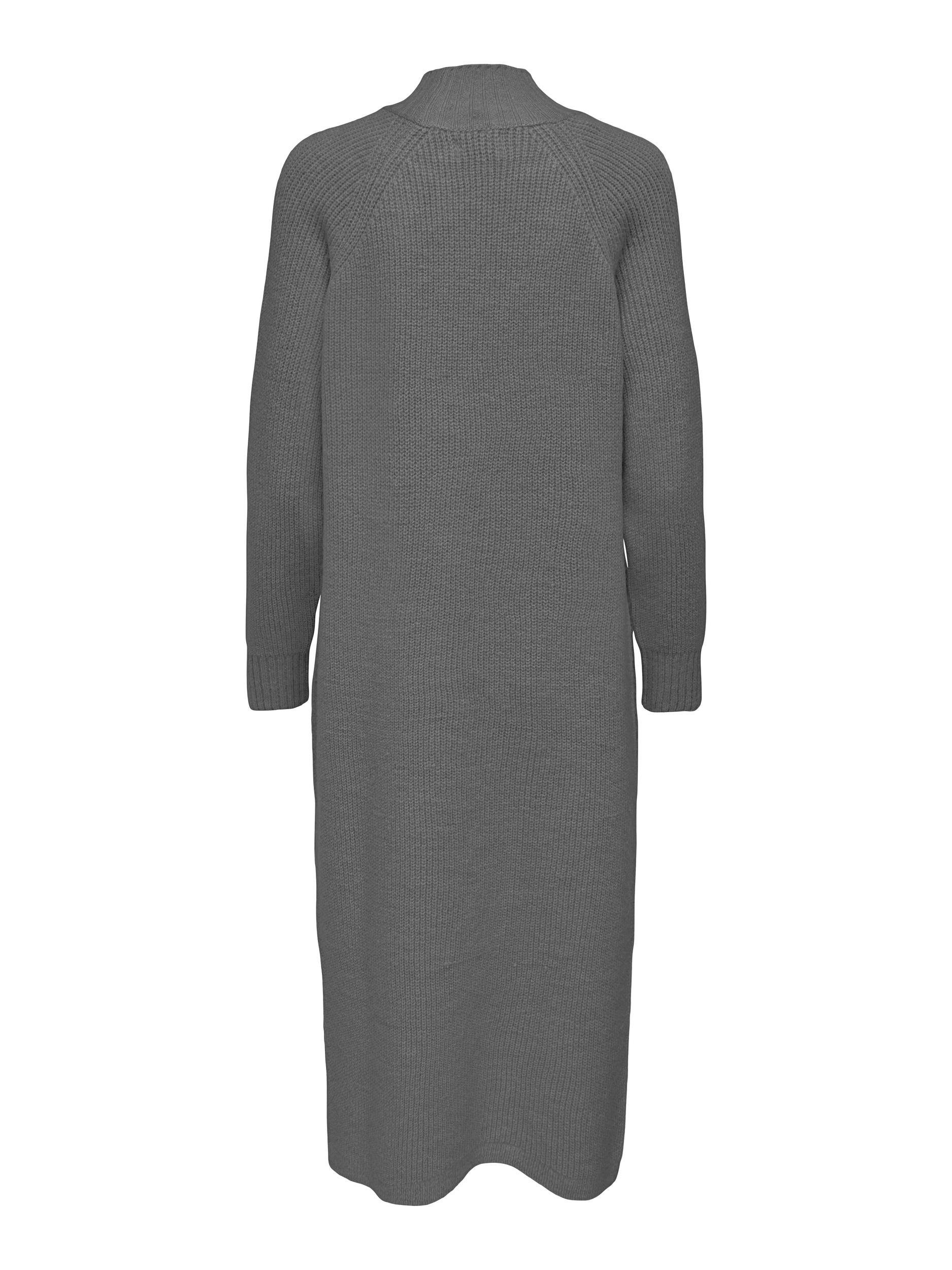 Only Gebreide jurk ONLANDREA LS MAXI SLIT HIGHNECK CC KNT
