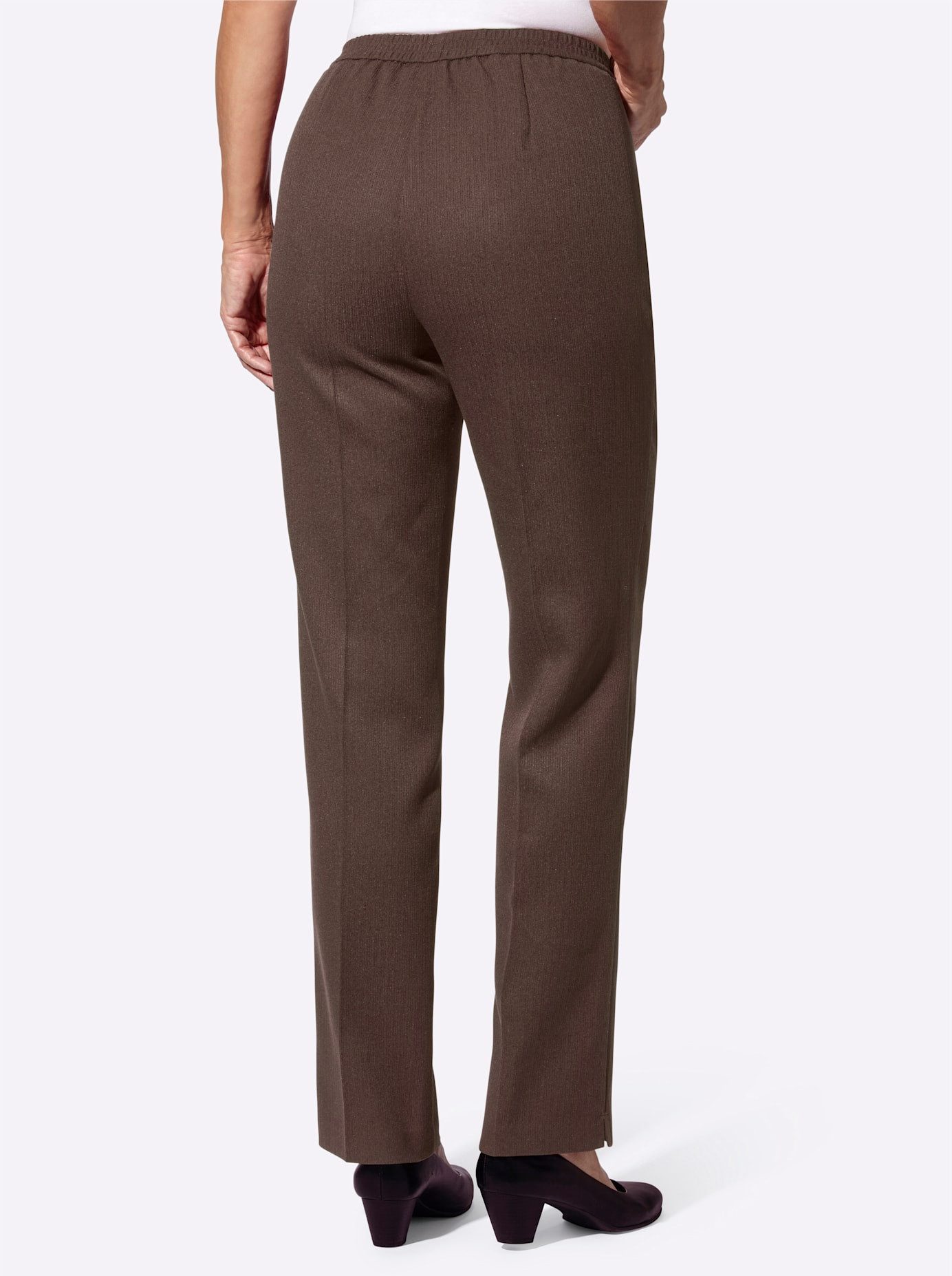 Classic Basics Pantalon met vouw