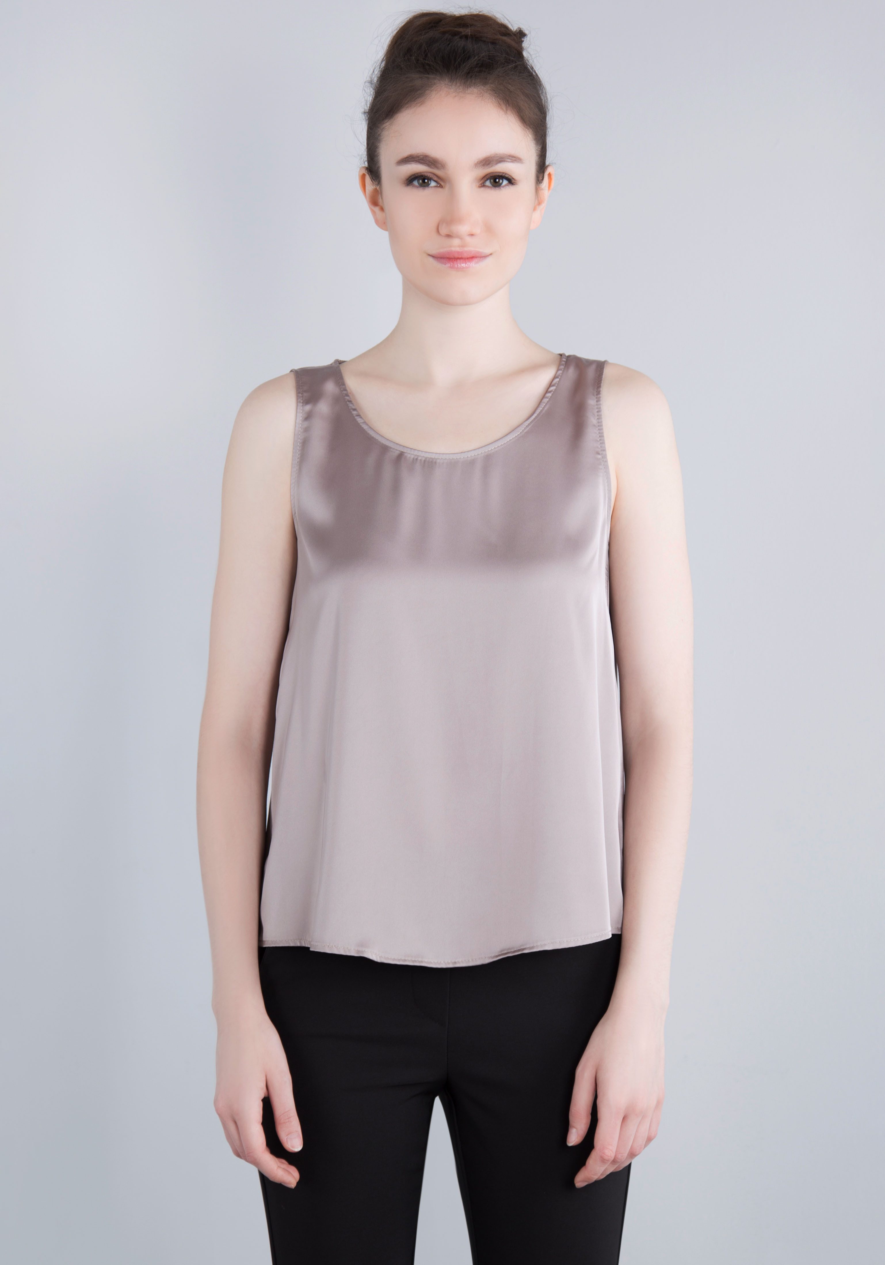 IMPERIAL Top in glanzende satijnkwaliteit