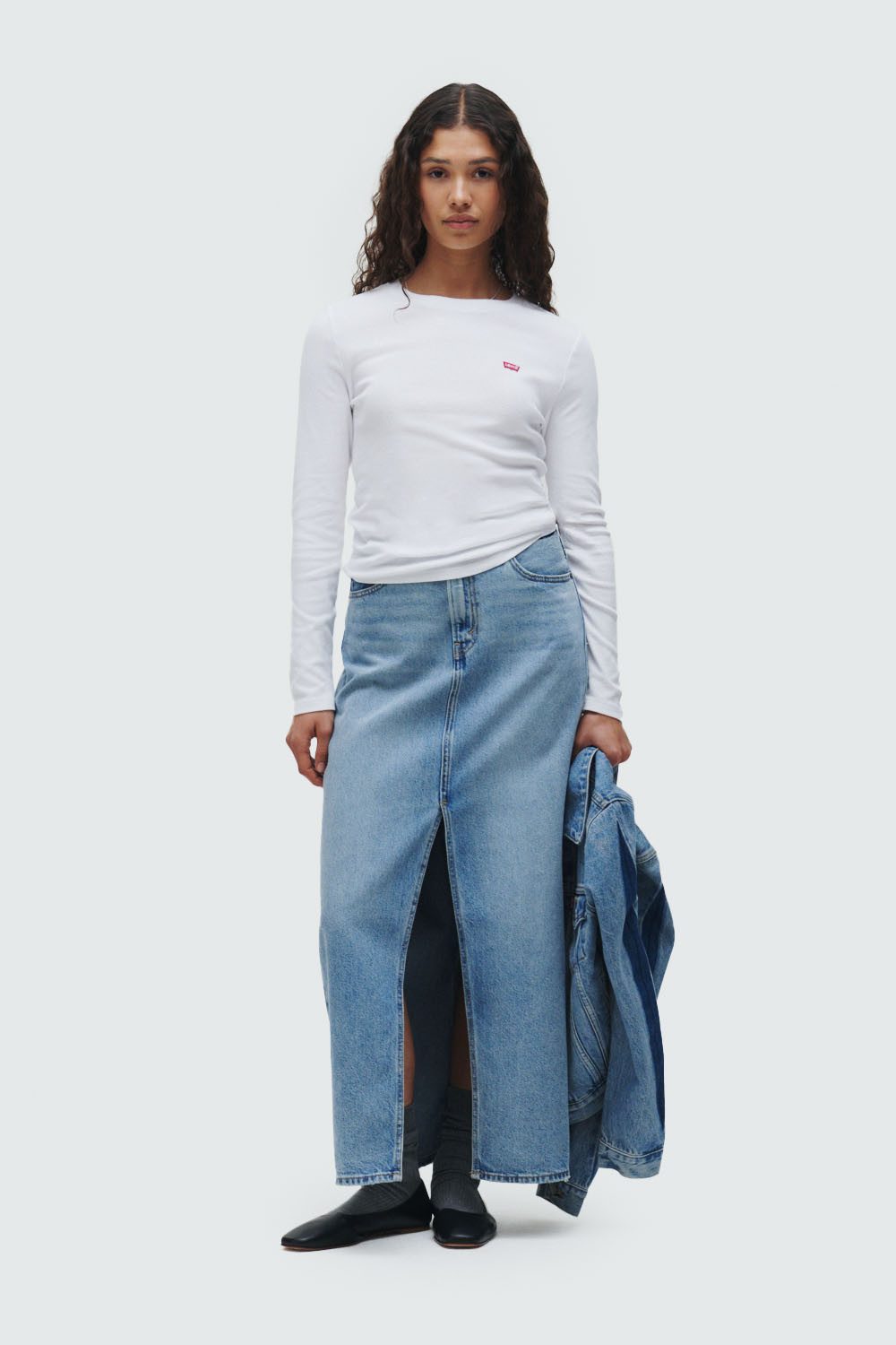 Levi's® Shirt met lange mouwen ESSENTIAL HM LS TEE