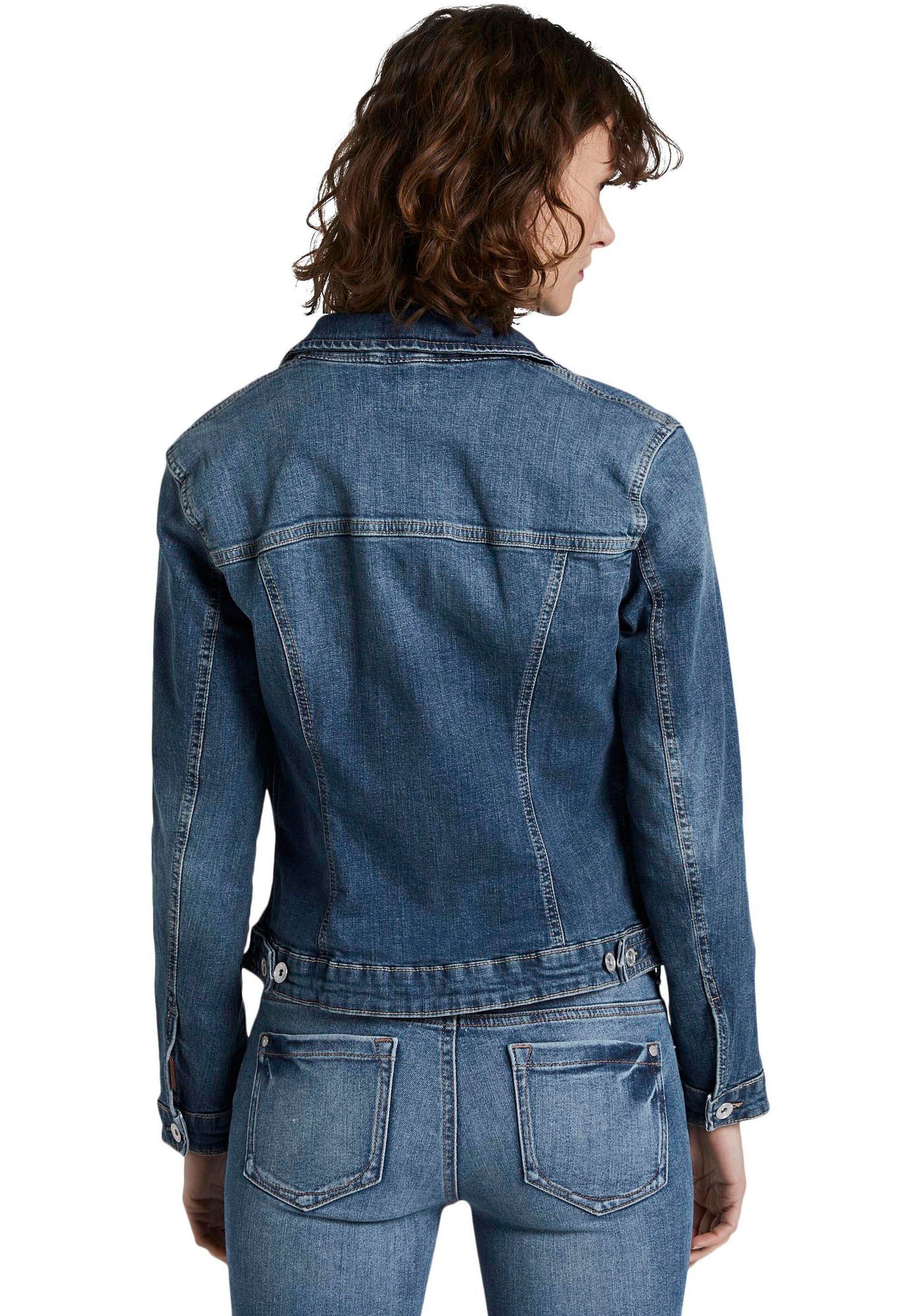 Tom Tailor Jeansjack in klassieke vorm