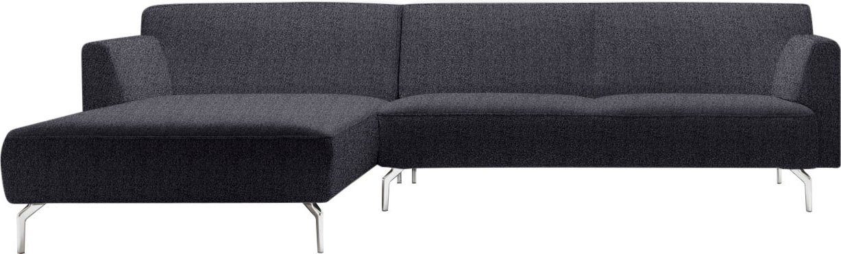 Hülsta Sofa Hoekbank Hs.446 in een minimalistische, gewichtloze look, breedte 275 cm