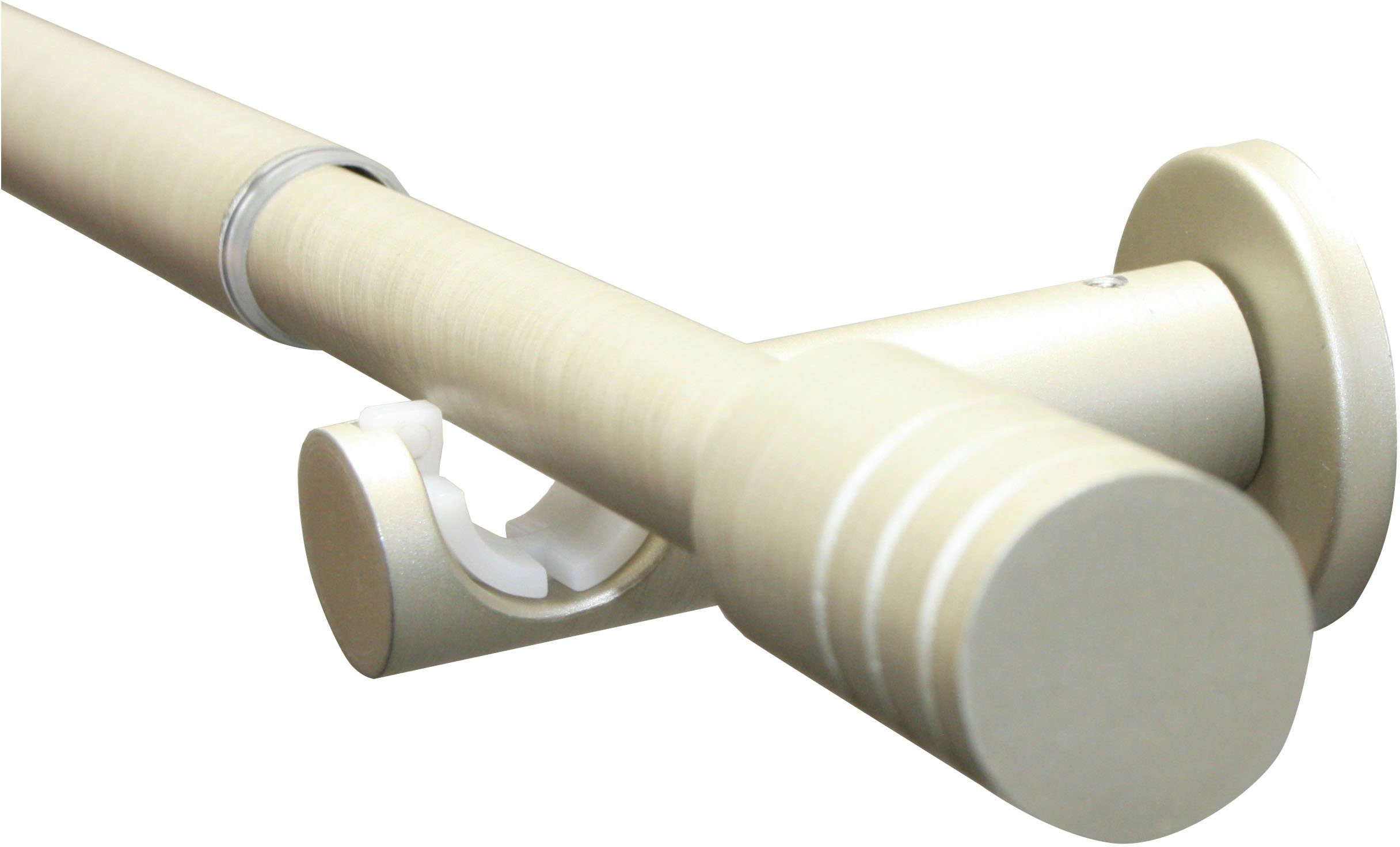 GARDINIA Gordijnroede Set Ø 16/19 mm (1 stuk) gordijnroedes maat Ø 19 mm x 190 cm - 340 cm geel
