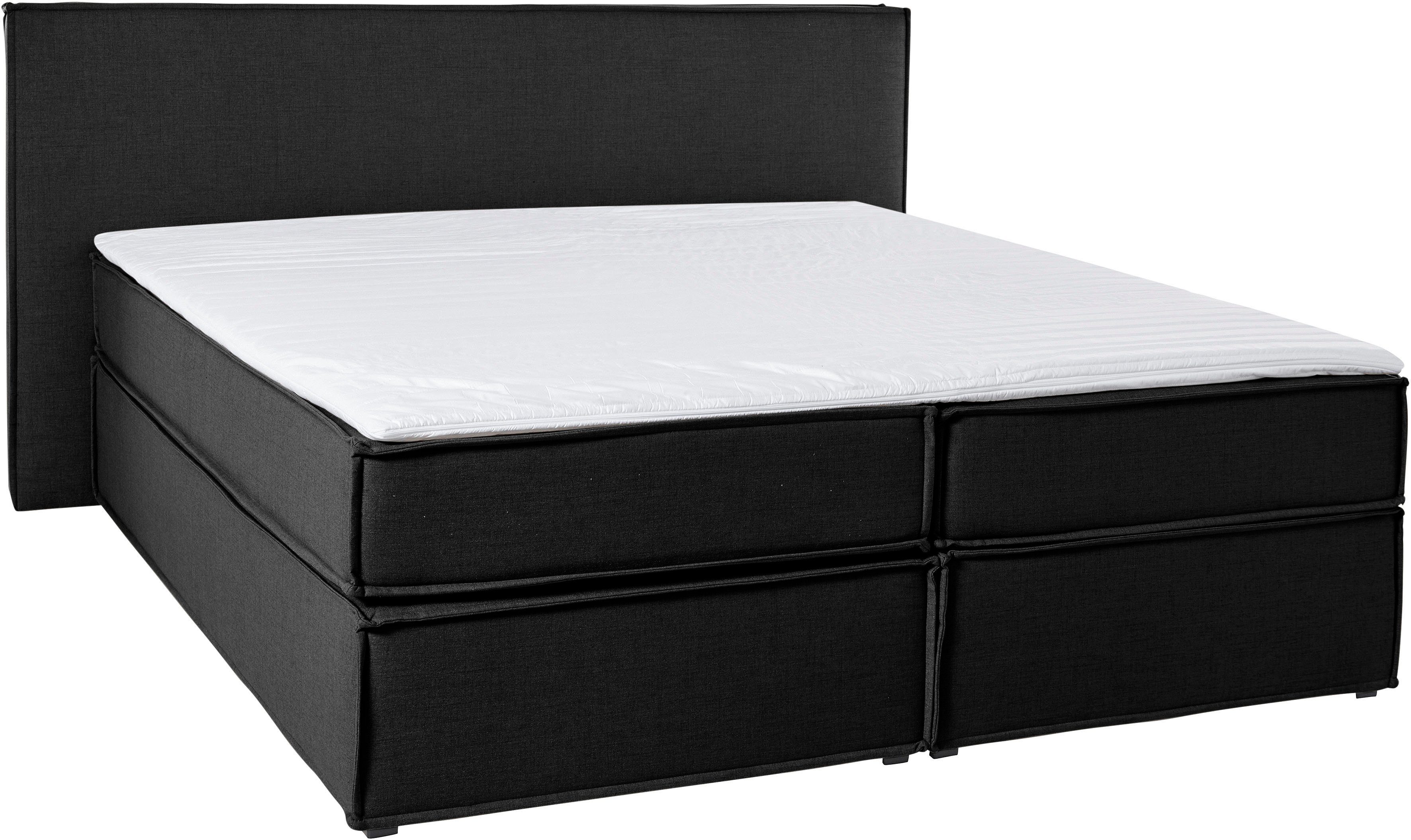 LeGer Home by Lena Gercke Boxspring Yuma incl. topmatras, in 4 breedten, 3 matrassoorten en elk 2 hardheden