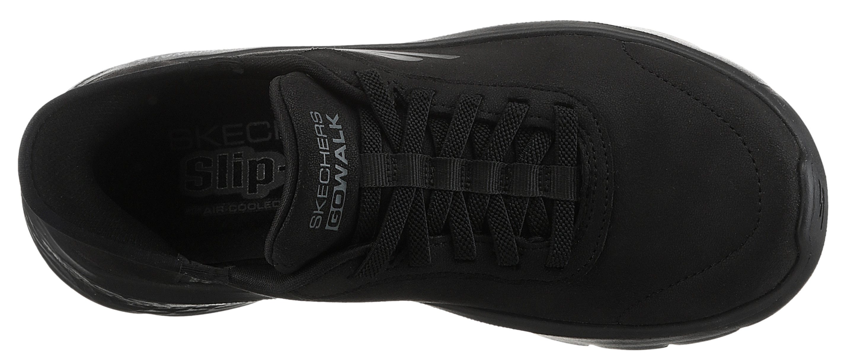 Skechers Slip-on sneakers GO WALK FLEX Slippers, vrijetijdsschoen, lage schoen met Air-Cooled memory foam