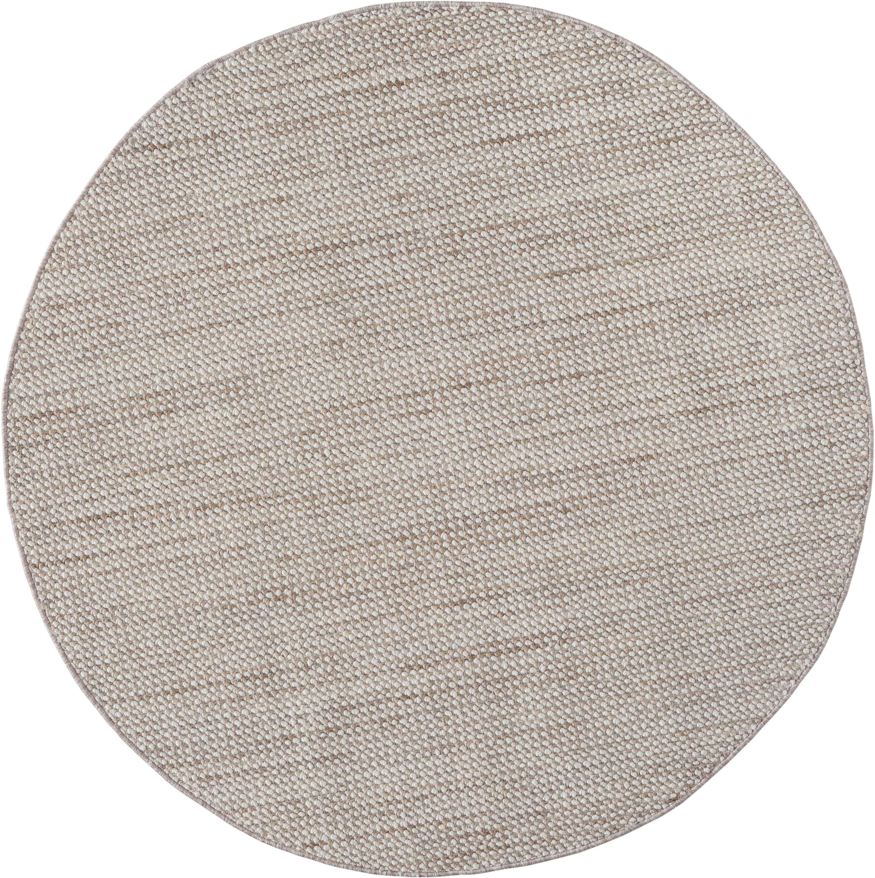 Myflair Möbel & Accessoires Vloerkleed AVA Uni kleuren, gemêleerd, sisal-look, ook verkrijgbaar in rechthoekig