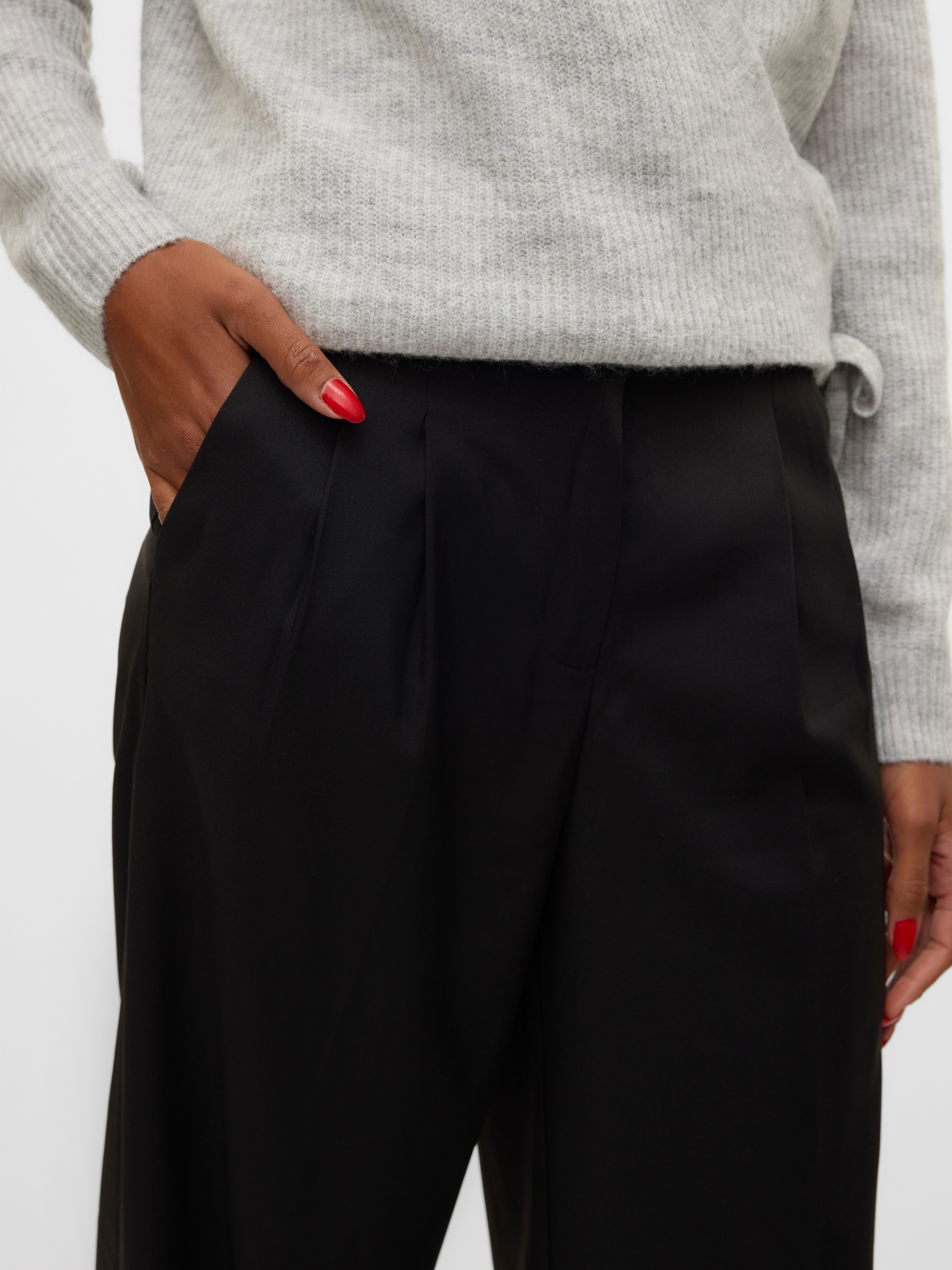 Vero Moda Pantalon VMRITA MW WIDE DAD PANT NOOS