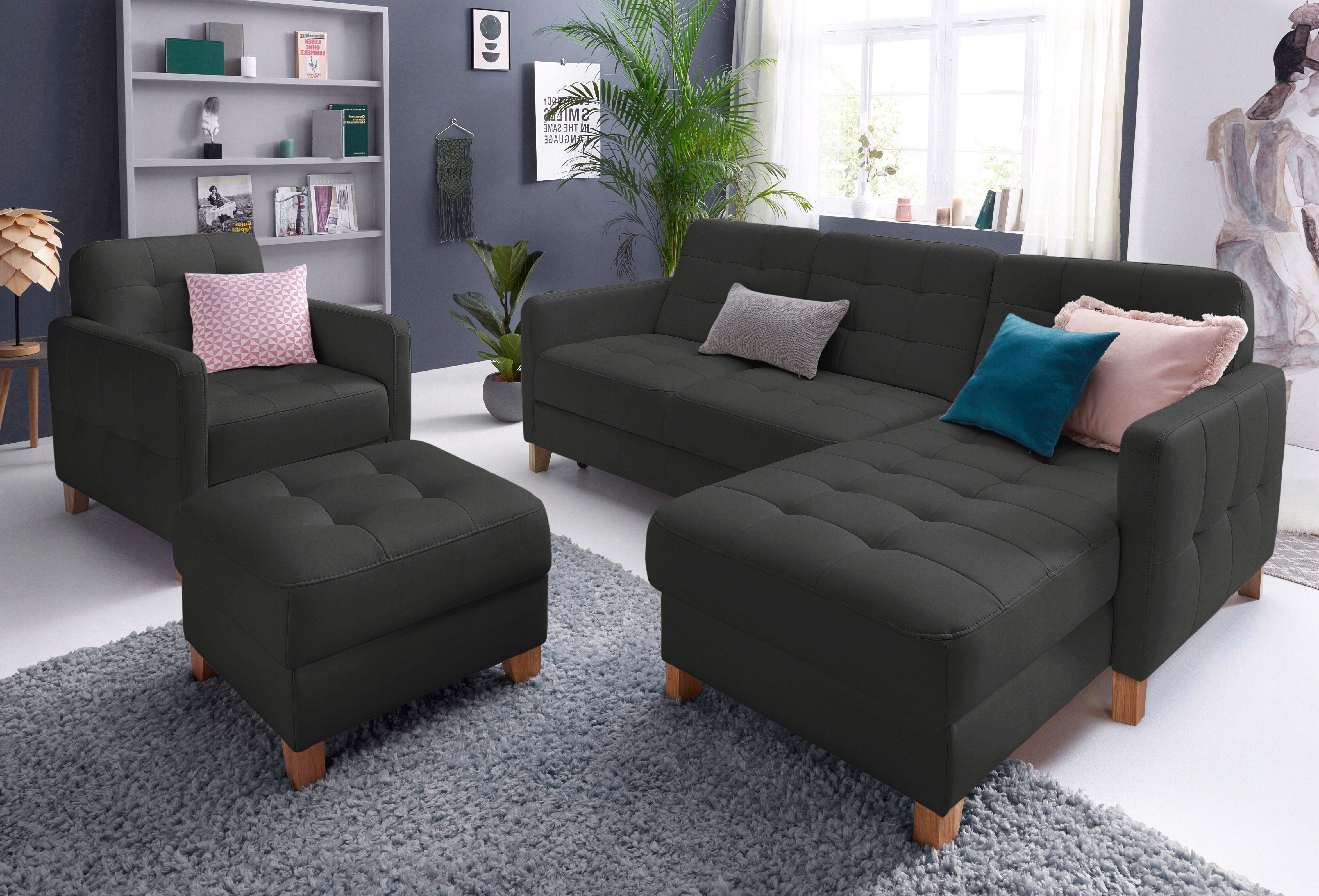 exxpo - sofa fashion Hoekbank optioneel met bedfunctie