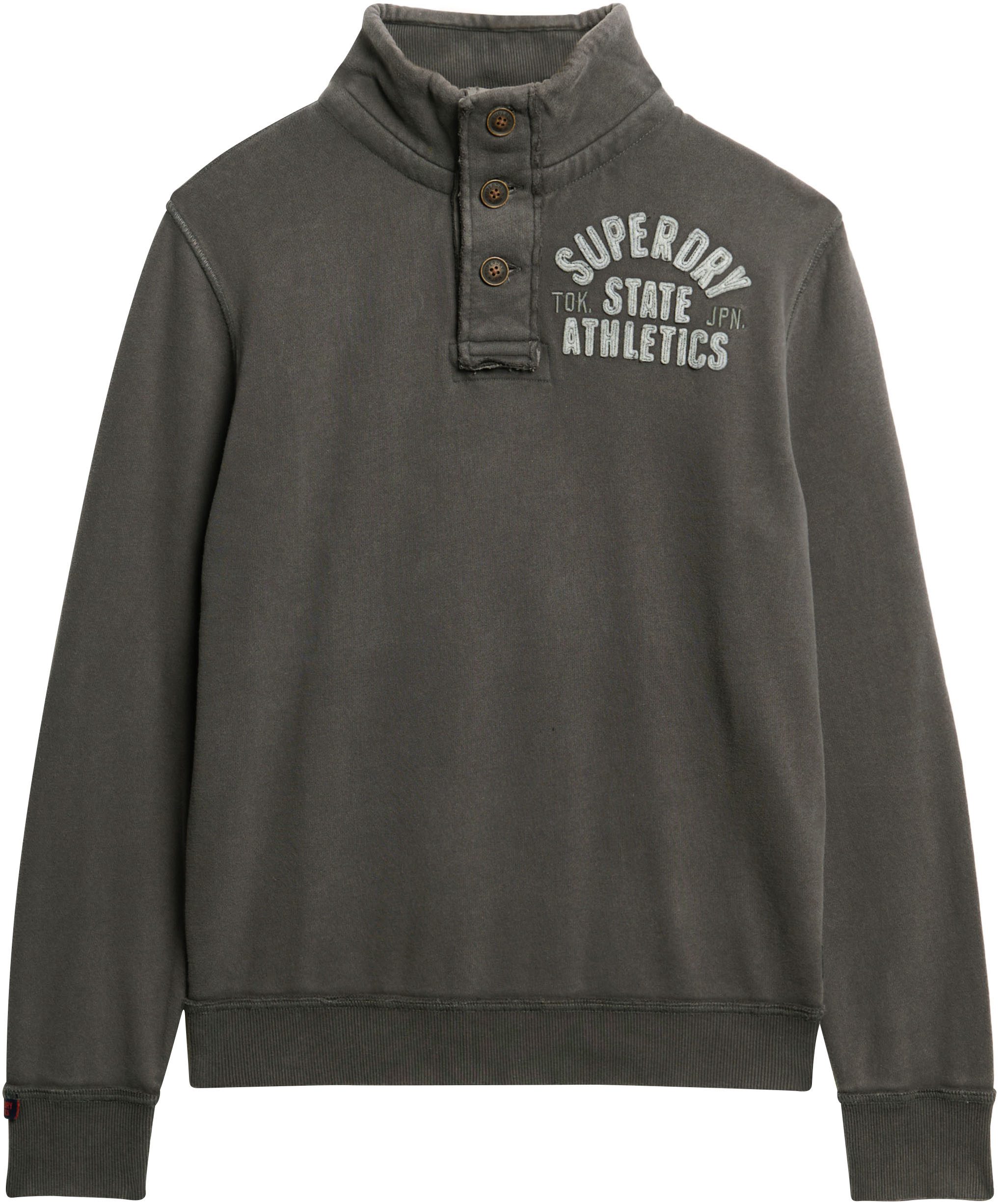 Superdry Sweatshirt Vintage Athletic Henley Jumper