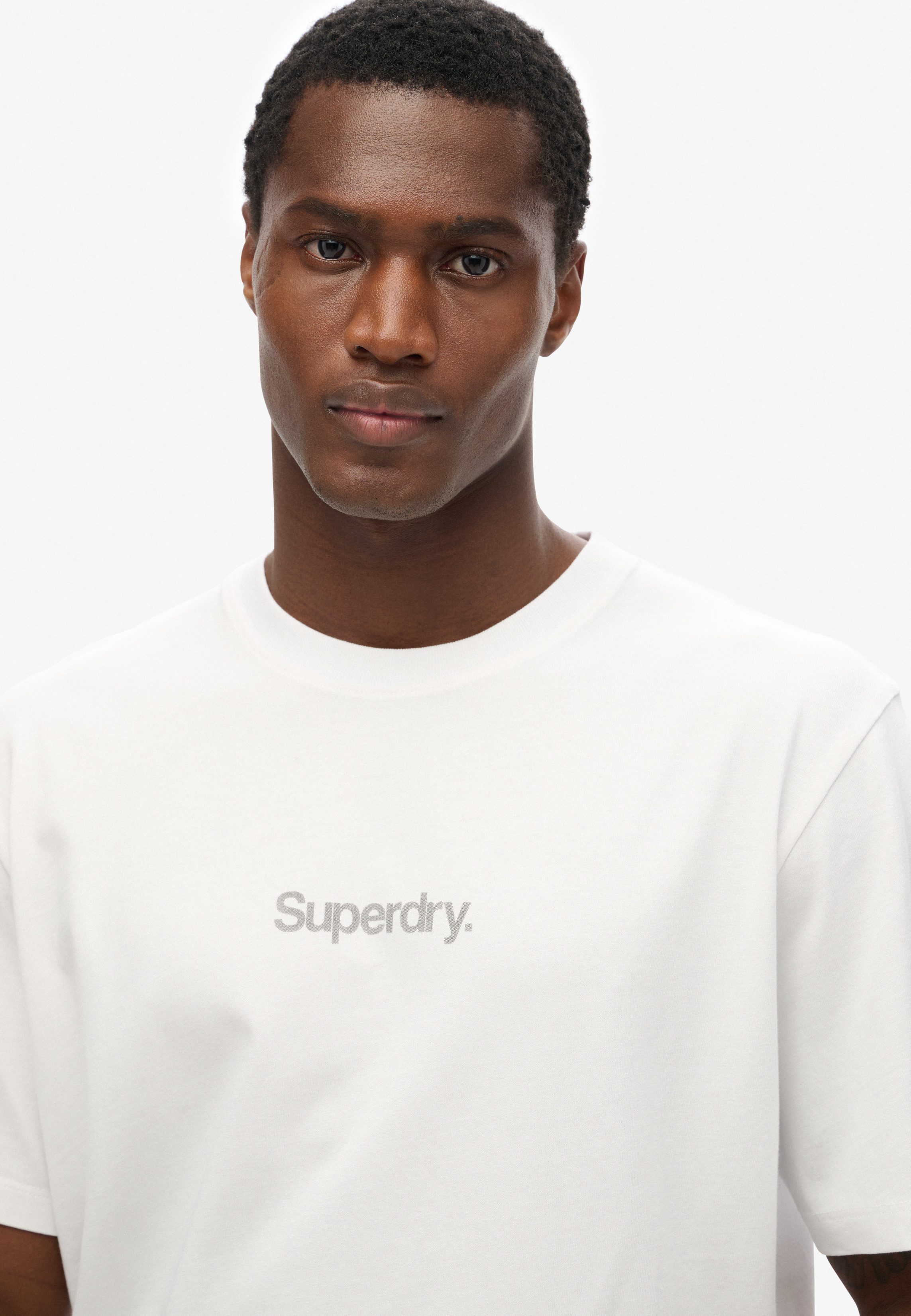 Superdry Shirt met ronde hals CORE LOGO CITY T SHIRT