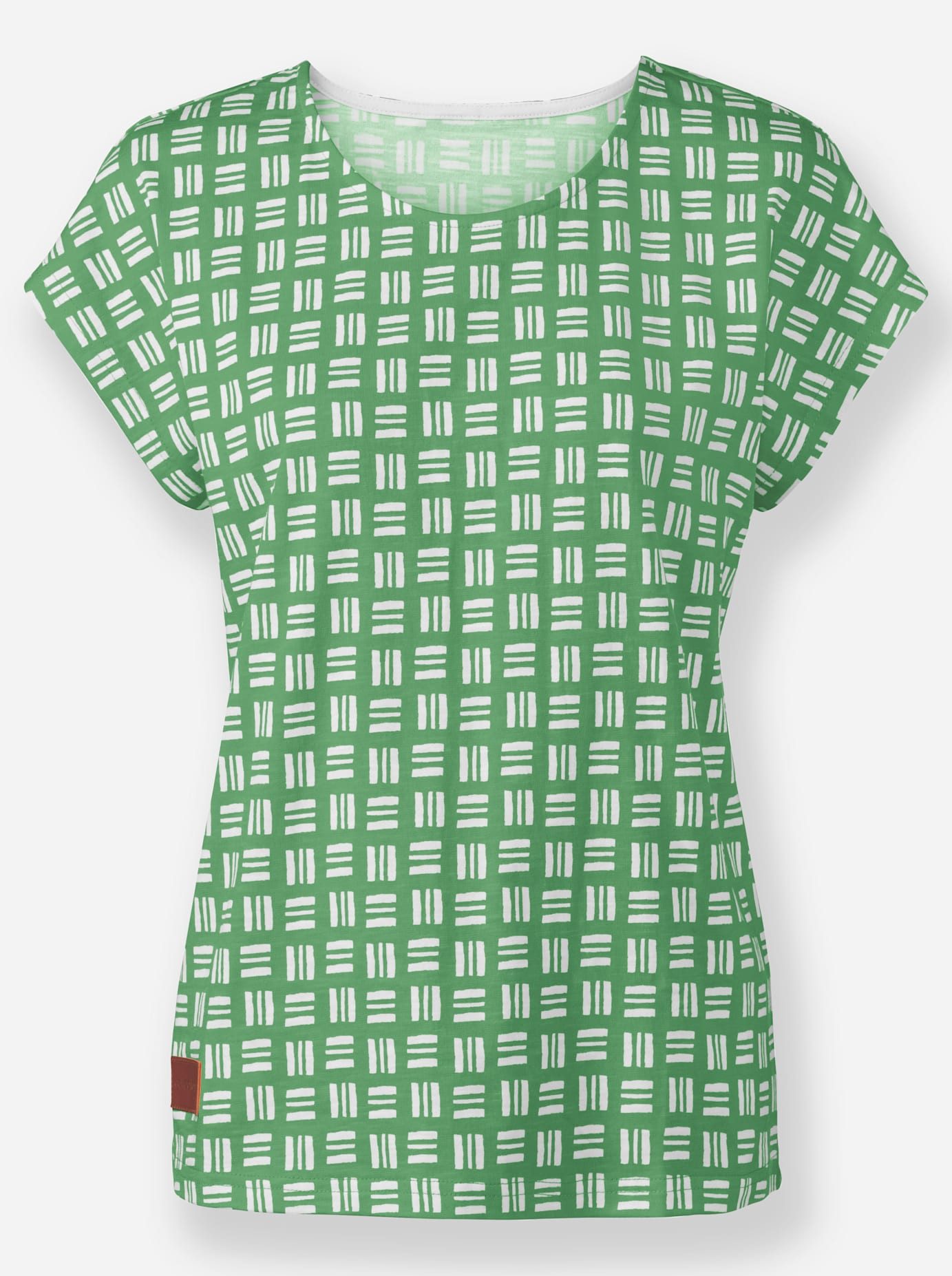 Casual Looks Shirt met print (1-delig)