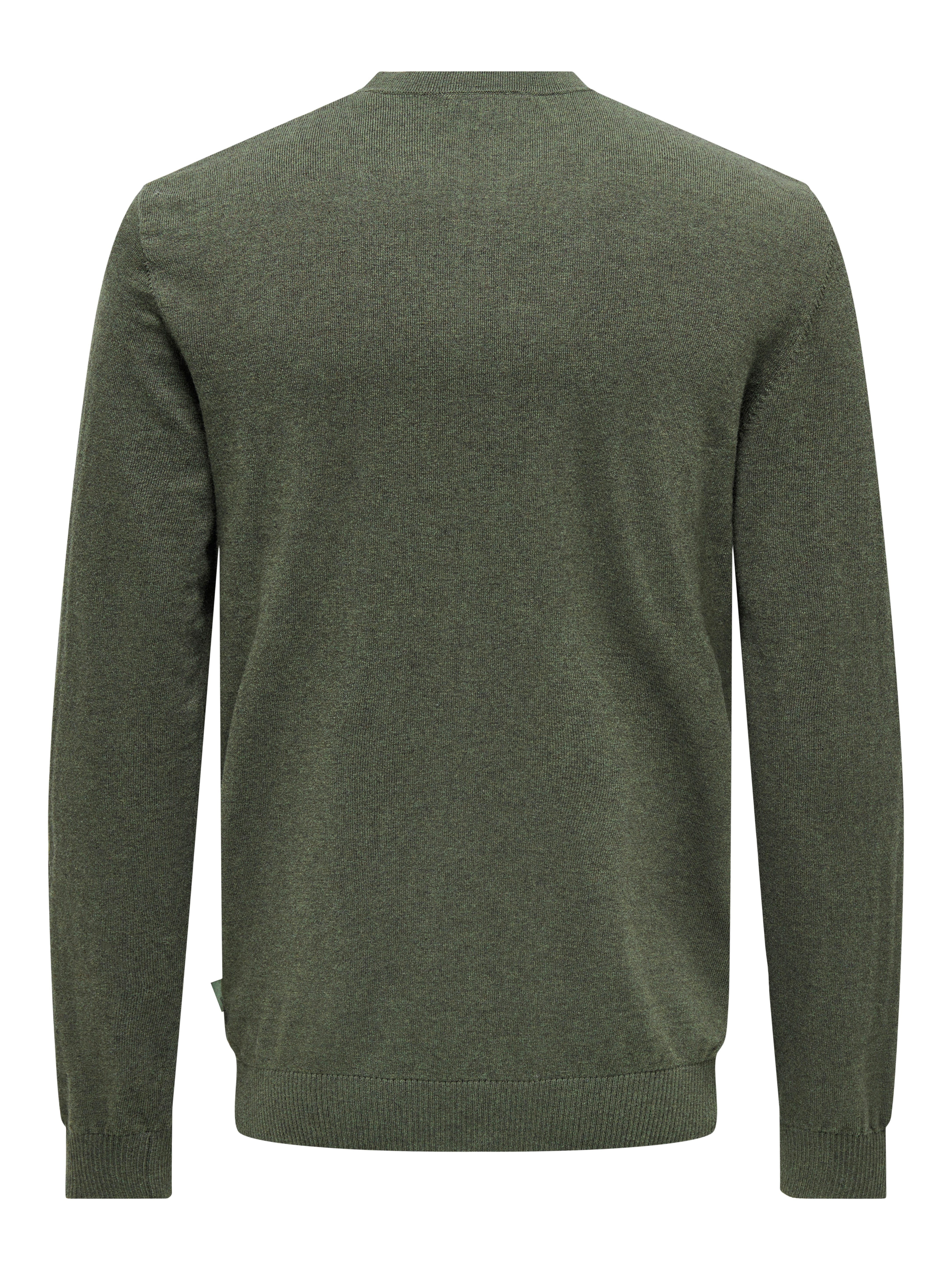 ONLY & SONS Gebreide trui ONSLOUI REG 12 MEL CREW KNIT NOOS