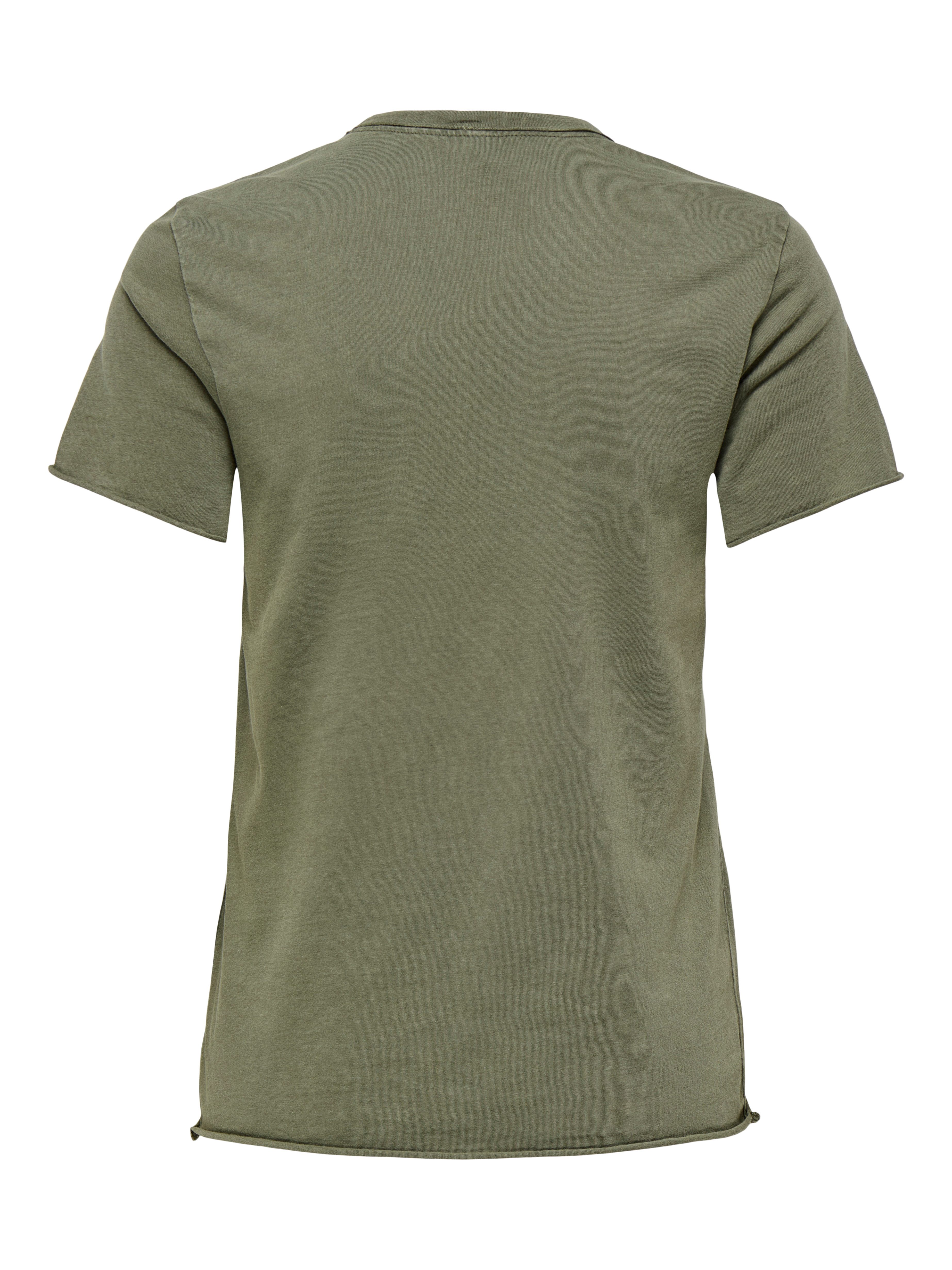 Only Shirt met ronde hals ONLLUCY REG S/S TOP JRS NOOS