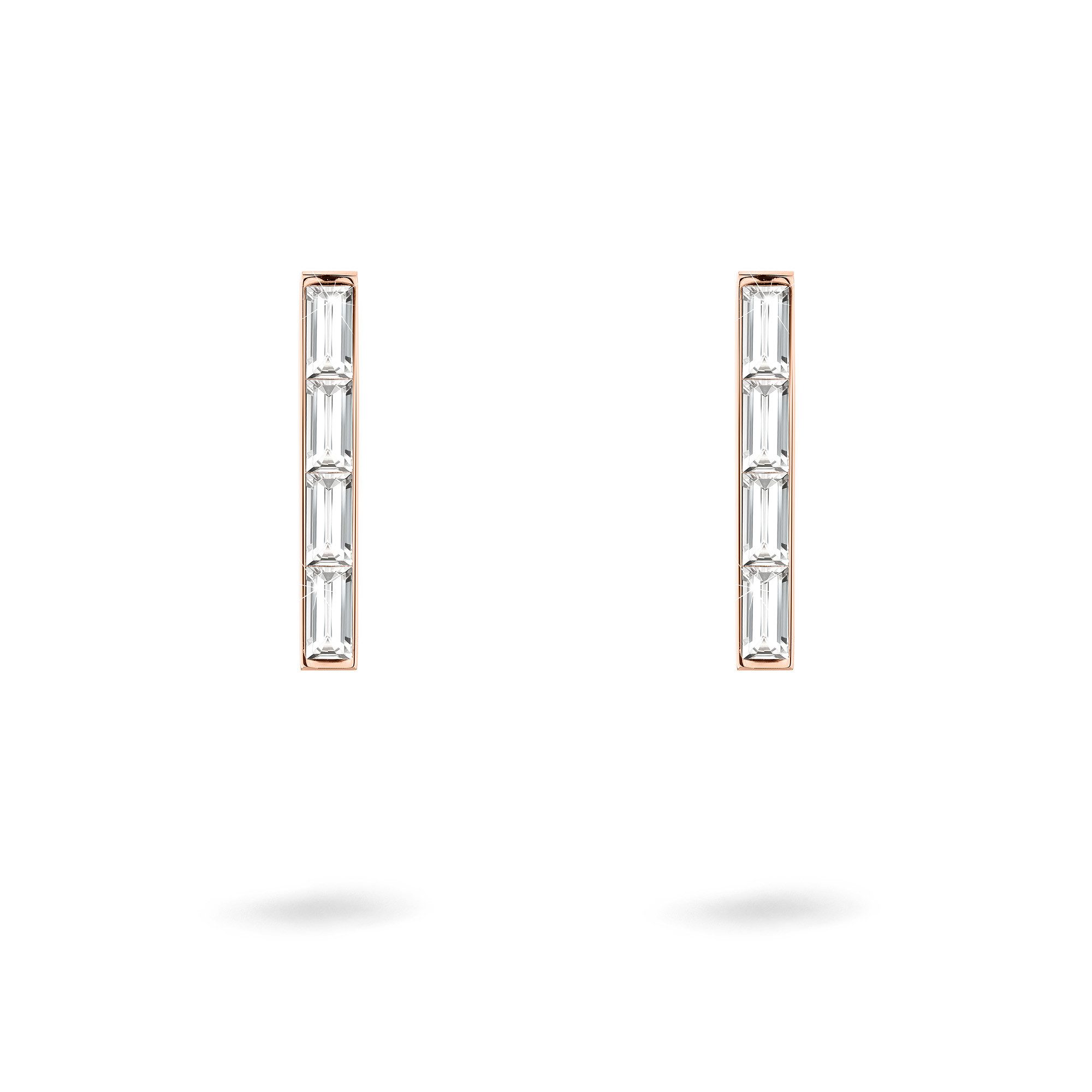 Liebeskind Berlin Paar creolen Sieraden Geschenk RVS Oorbellen Sparkling Link, LJ-1464, LJ-1465