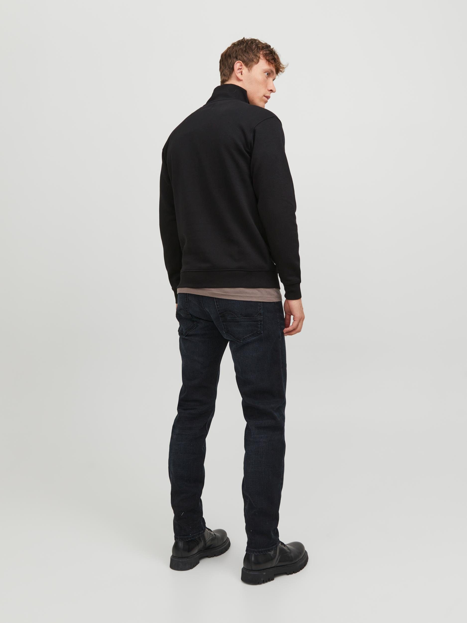 Jack & Jones Sweatshirt JJEBRADLEY SWEAT HALF ZIP NOOS