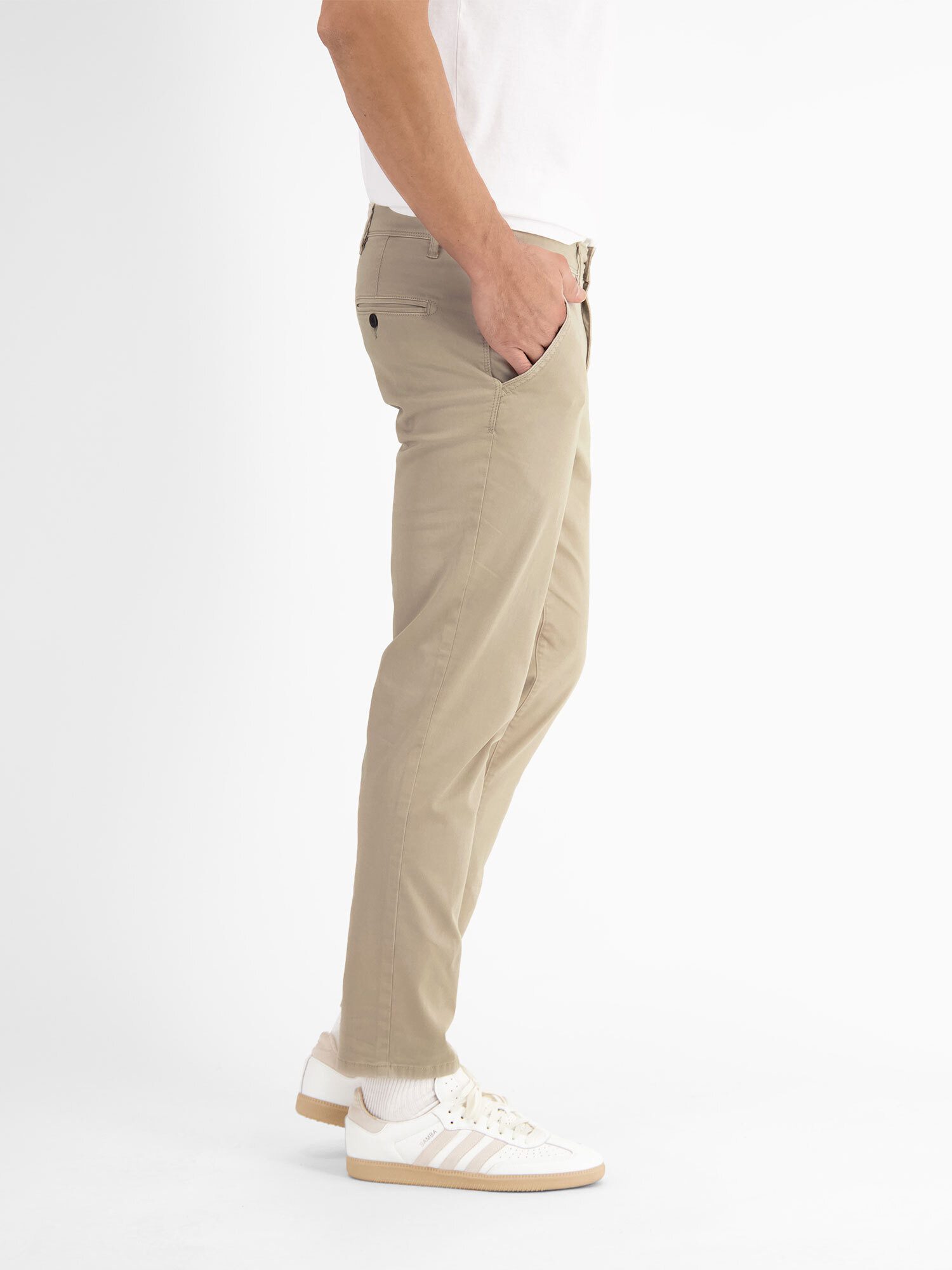 Lerros 5-pocket jeans LERROS Basic Chino in structuurkwaliteit, SLIM FIT
