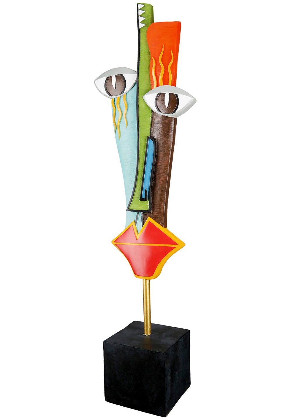 Casablanca by Gilde Fantasyfiguur Gezicht Abstract "Delaunay" (1 stuk)