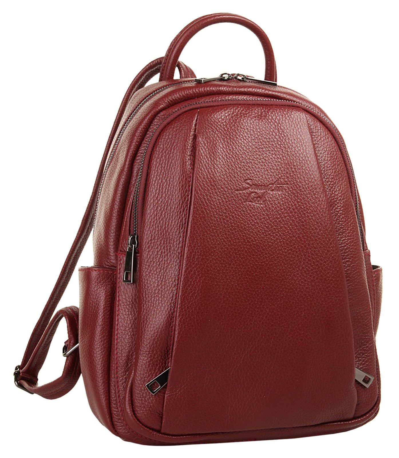 Samantha Look Rugzak echt leer, made in italy