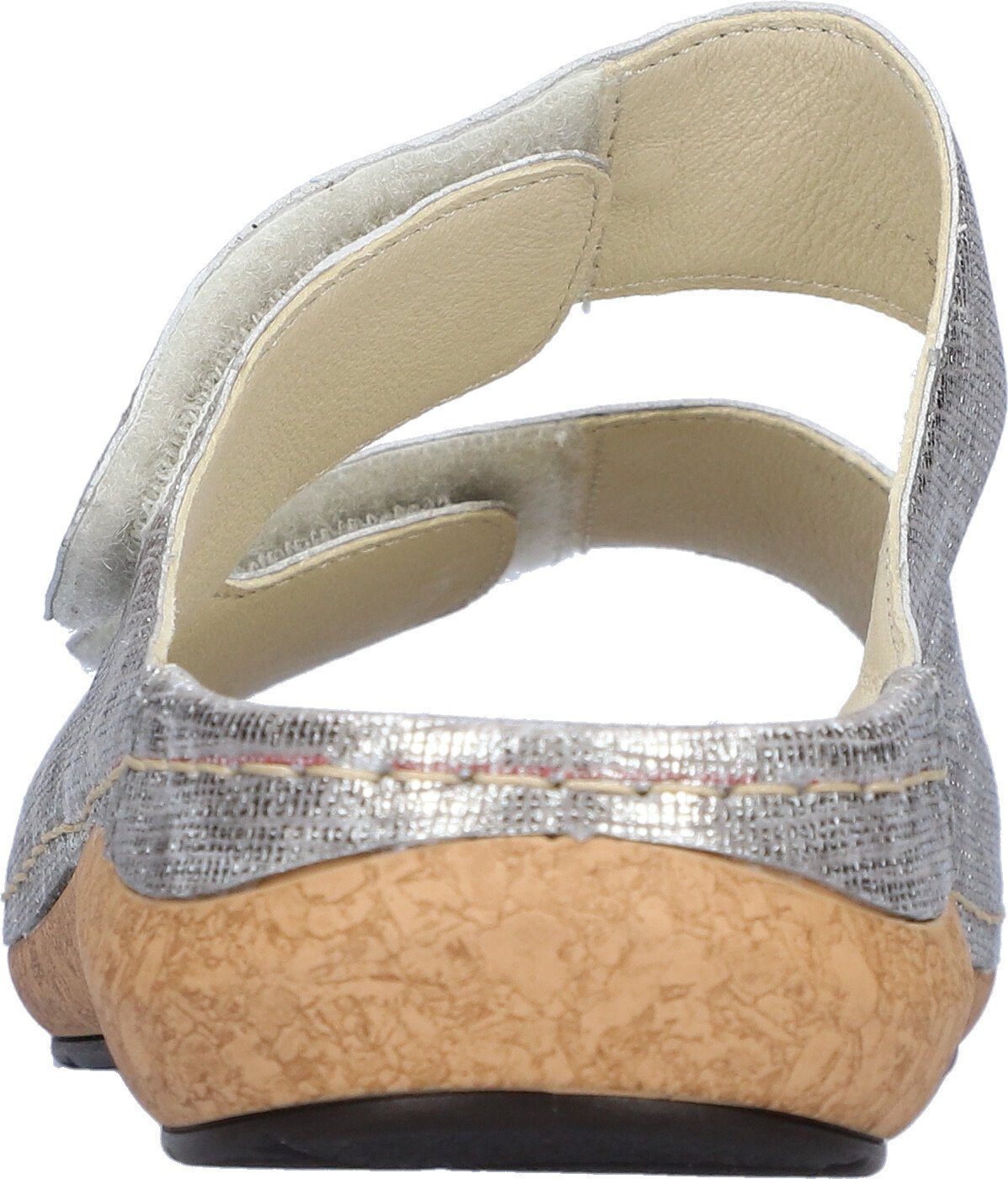 Waldläufer Slippers K-Heliett sleehak, zomerschoen, slippers, klittenband, k-breedte