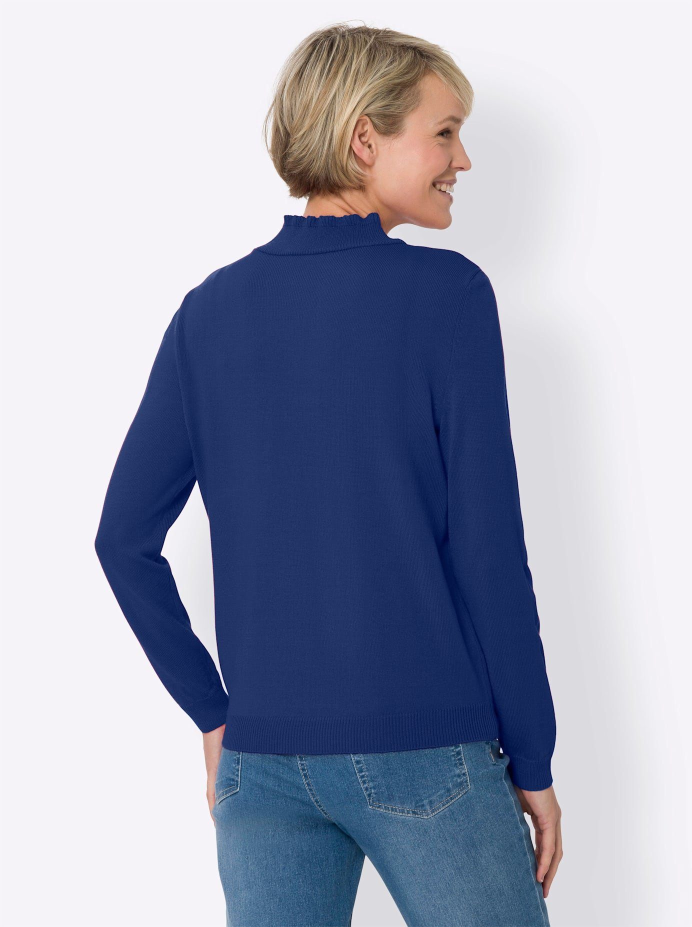 Classic Basics Trui met staande kraag Trui met opstaande kraag