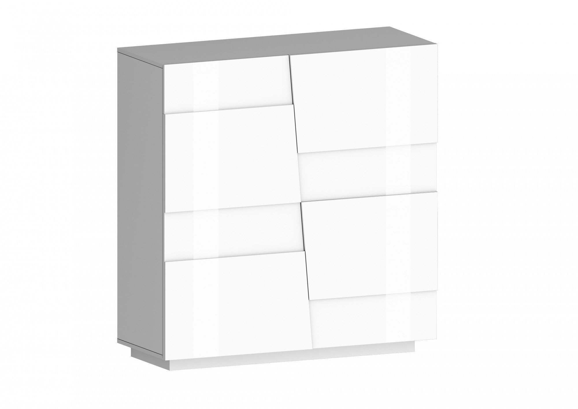 INOSIGN Highboard Pongo (1 stuk) highboards wit