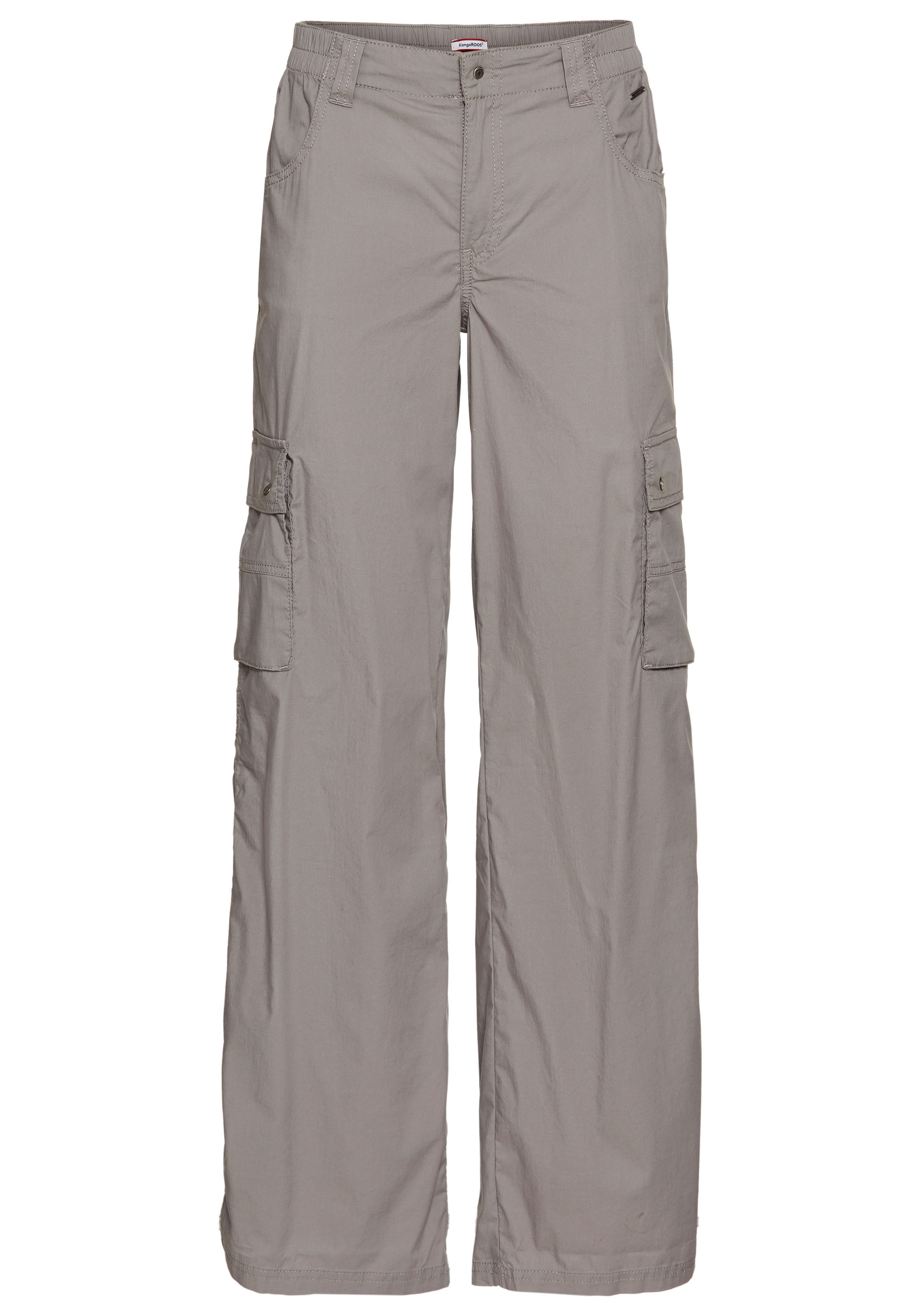 KangaROOS Cargobroek Wide-leg met cargozakken