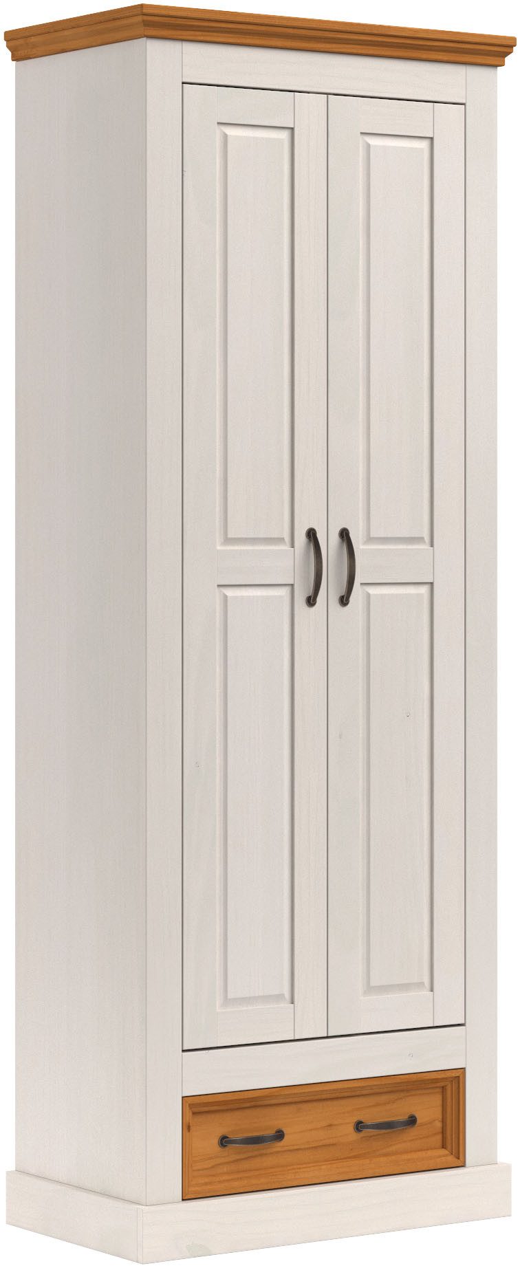 Home affaire Kledingkast Selma met 1 plank en uittrekbare kledingstang, breedte 70 cm