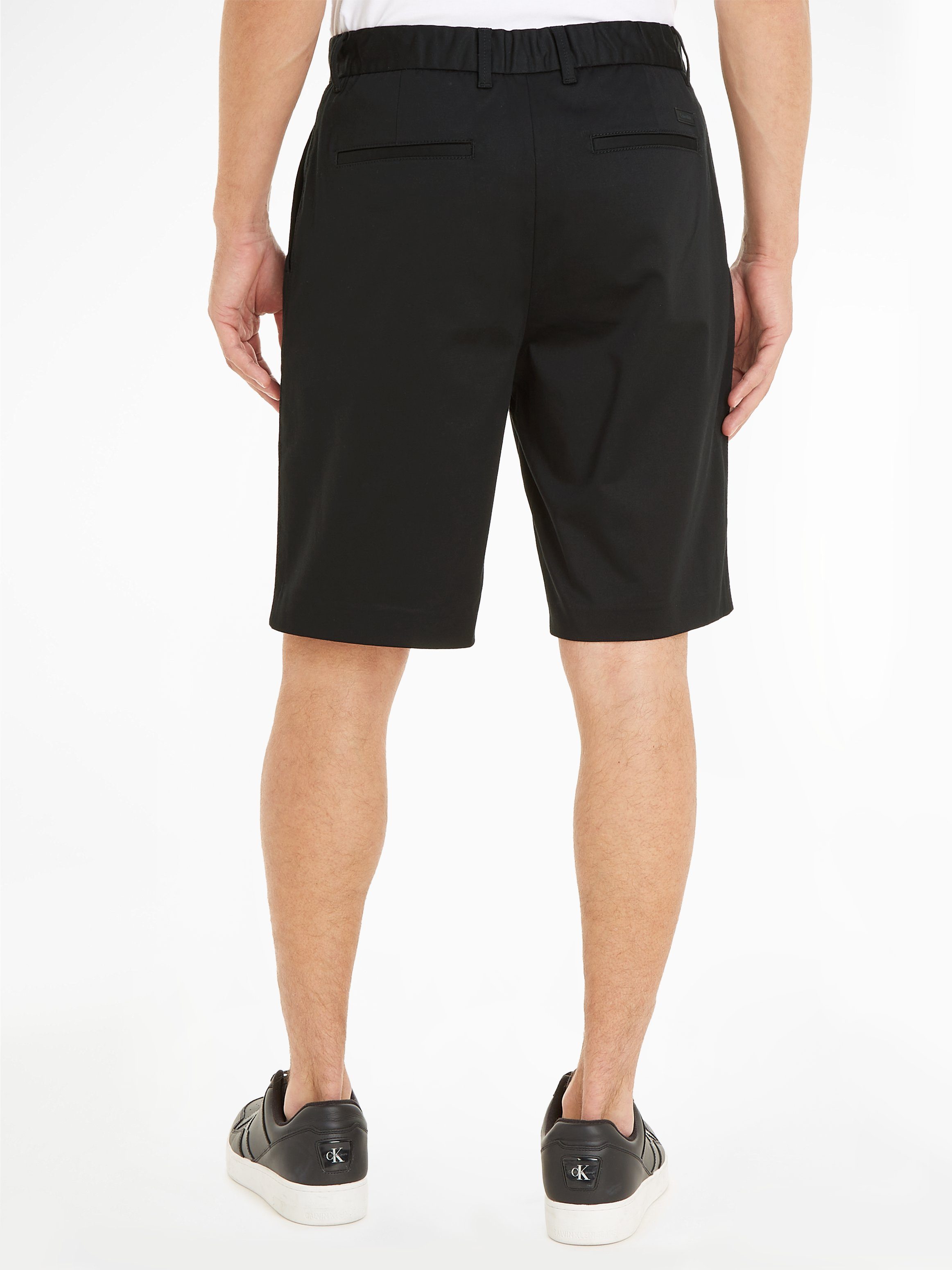 Calvin Klein Chino-short SATEEN STRETCH REGULAR STRAIGHT