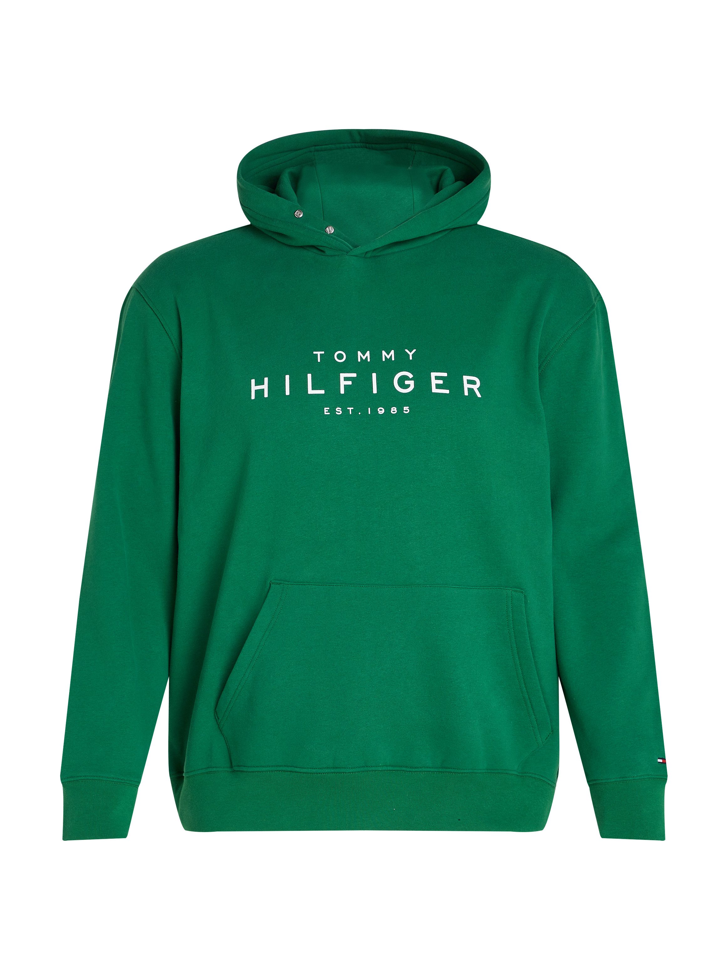 Tommy Hilfiger Sweatshirt BT-TOMMY HILFIGER HOODY-B in grote maten, logoborduring