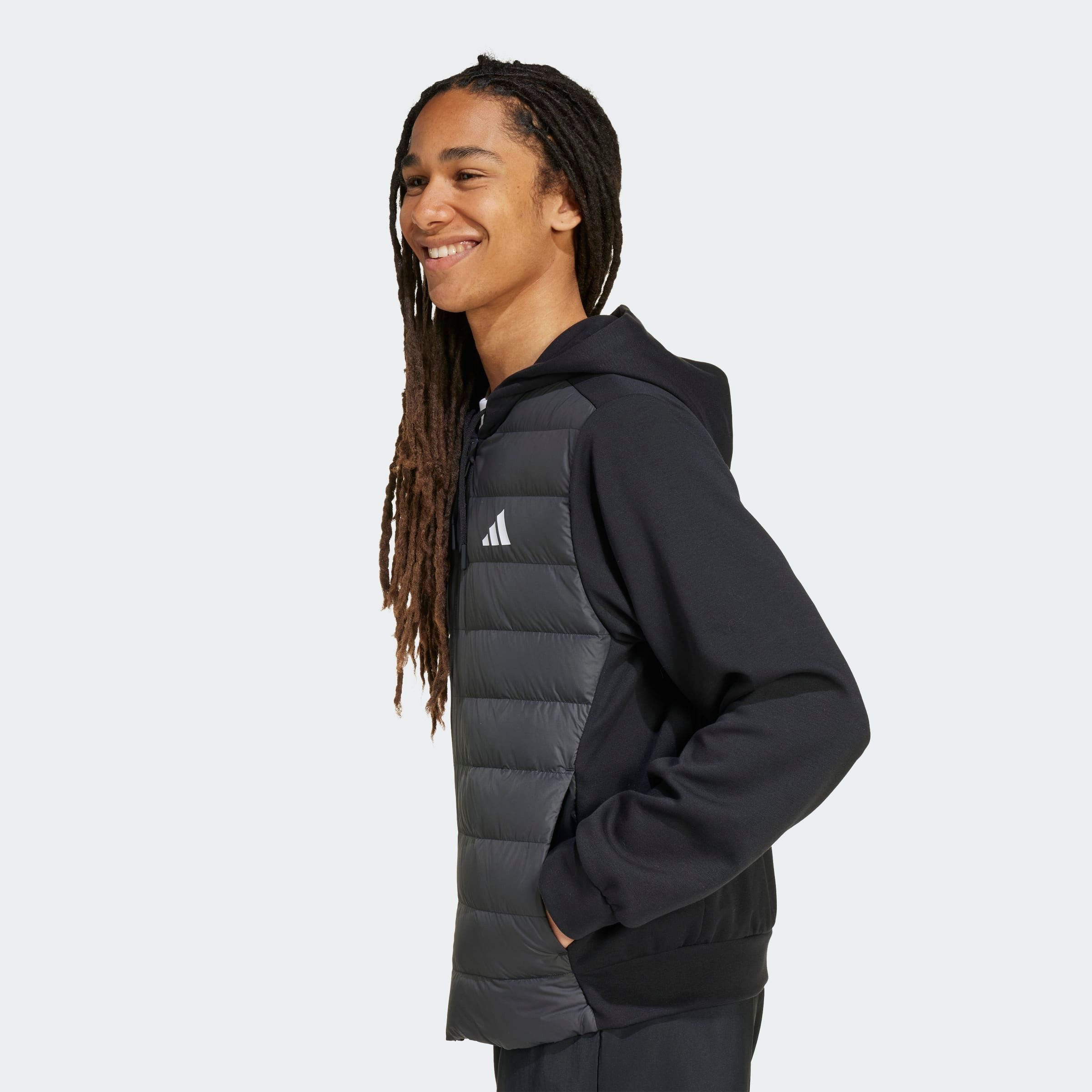 adidas Sportswear Outdoorjack ESS LD HYB HD J