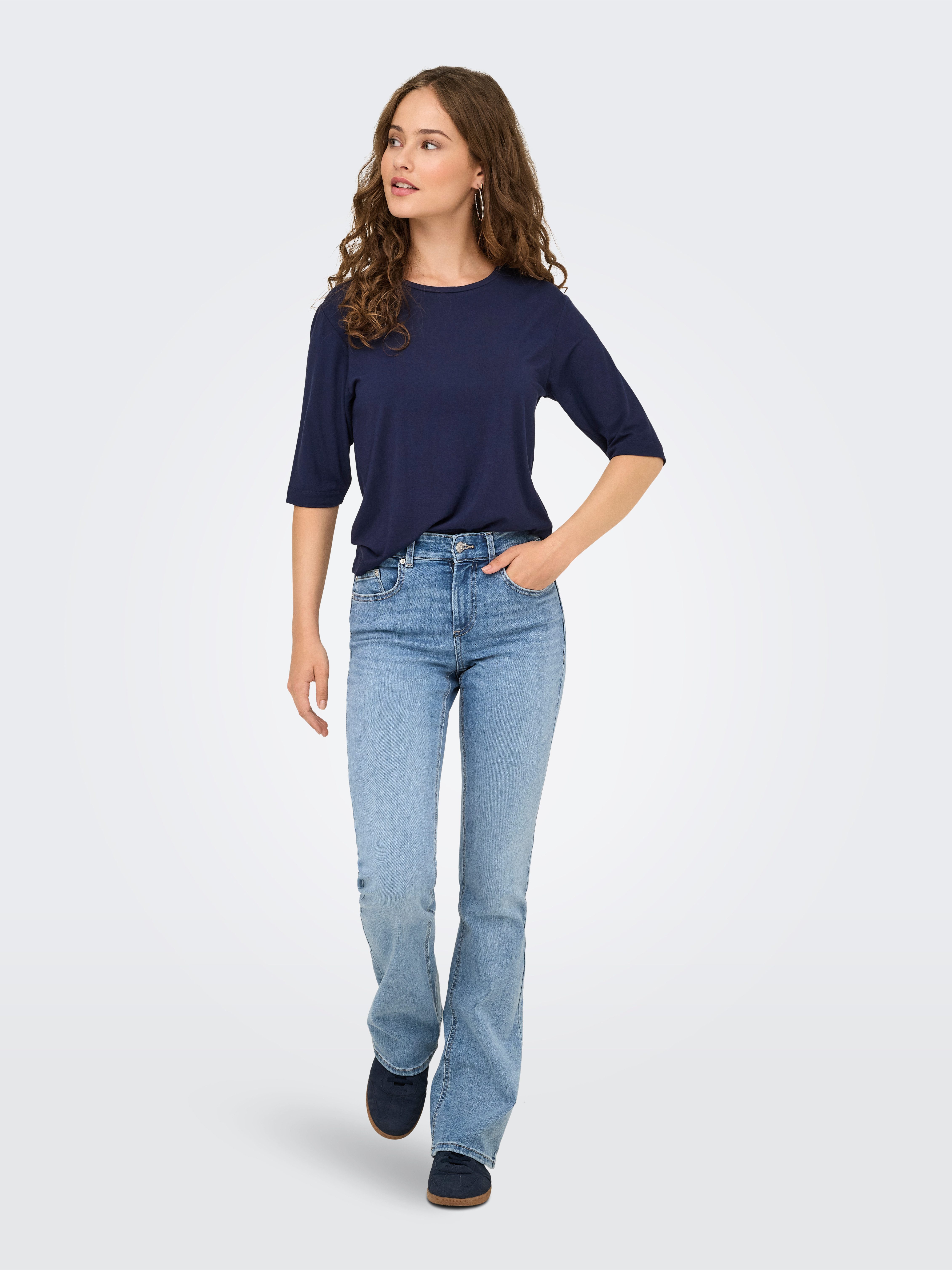 Only Bootcut jeans ONLBLUSH MID WAIST FLARED DNM
