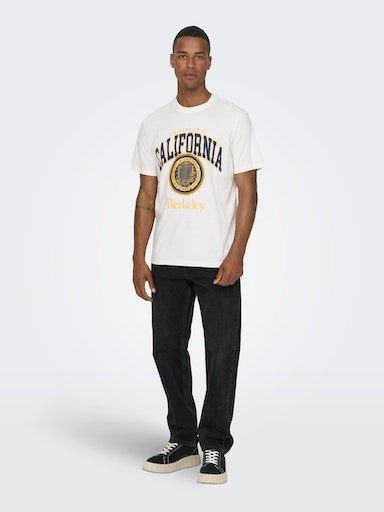 ONLY & SONS Regular fit jeans ONSEDGE STRAIGHT BROMO 0017 DOT DNM NOOS